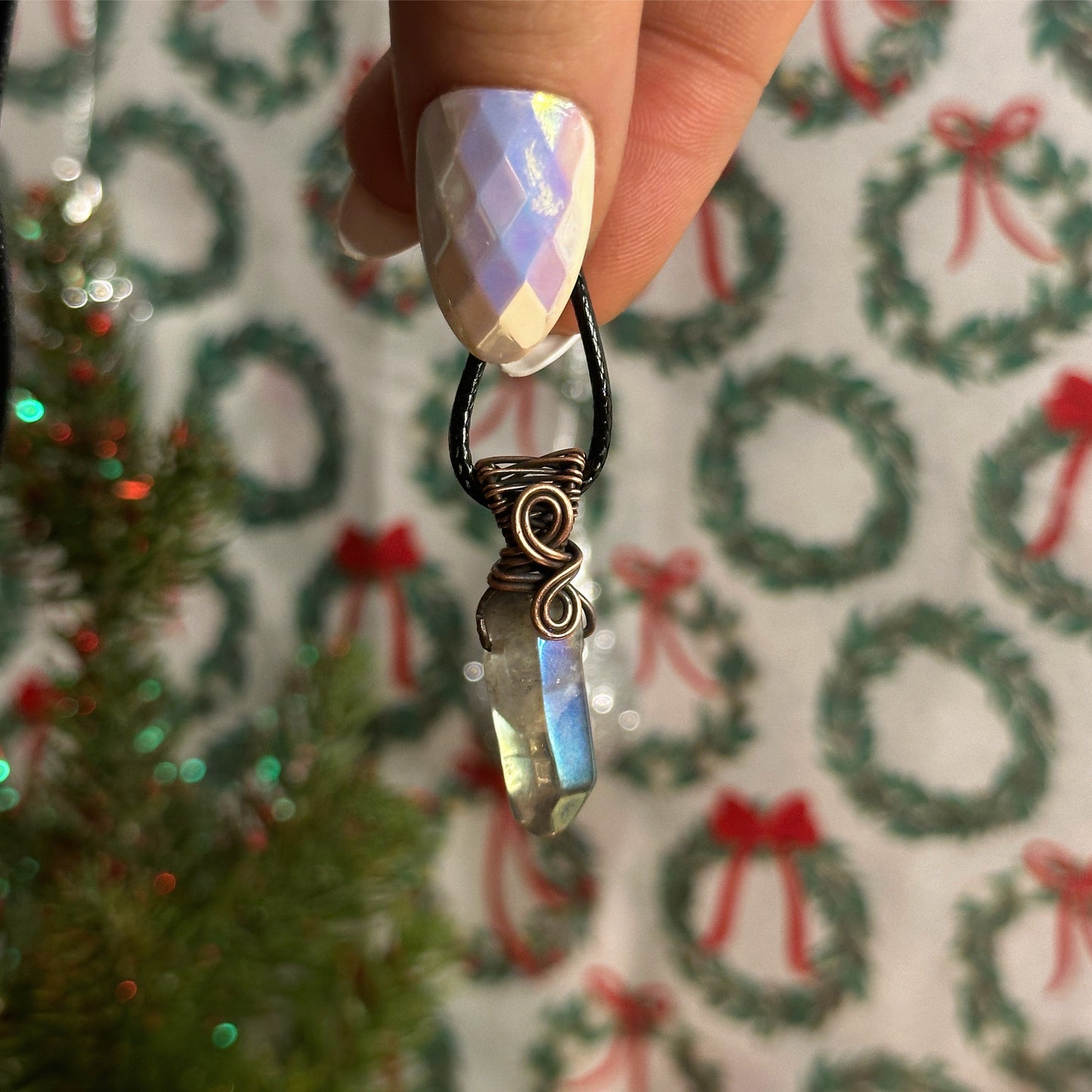 Rainbow Aura Quartz Necklace(s)