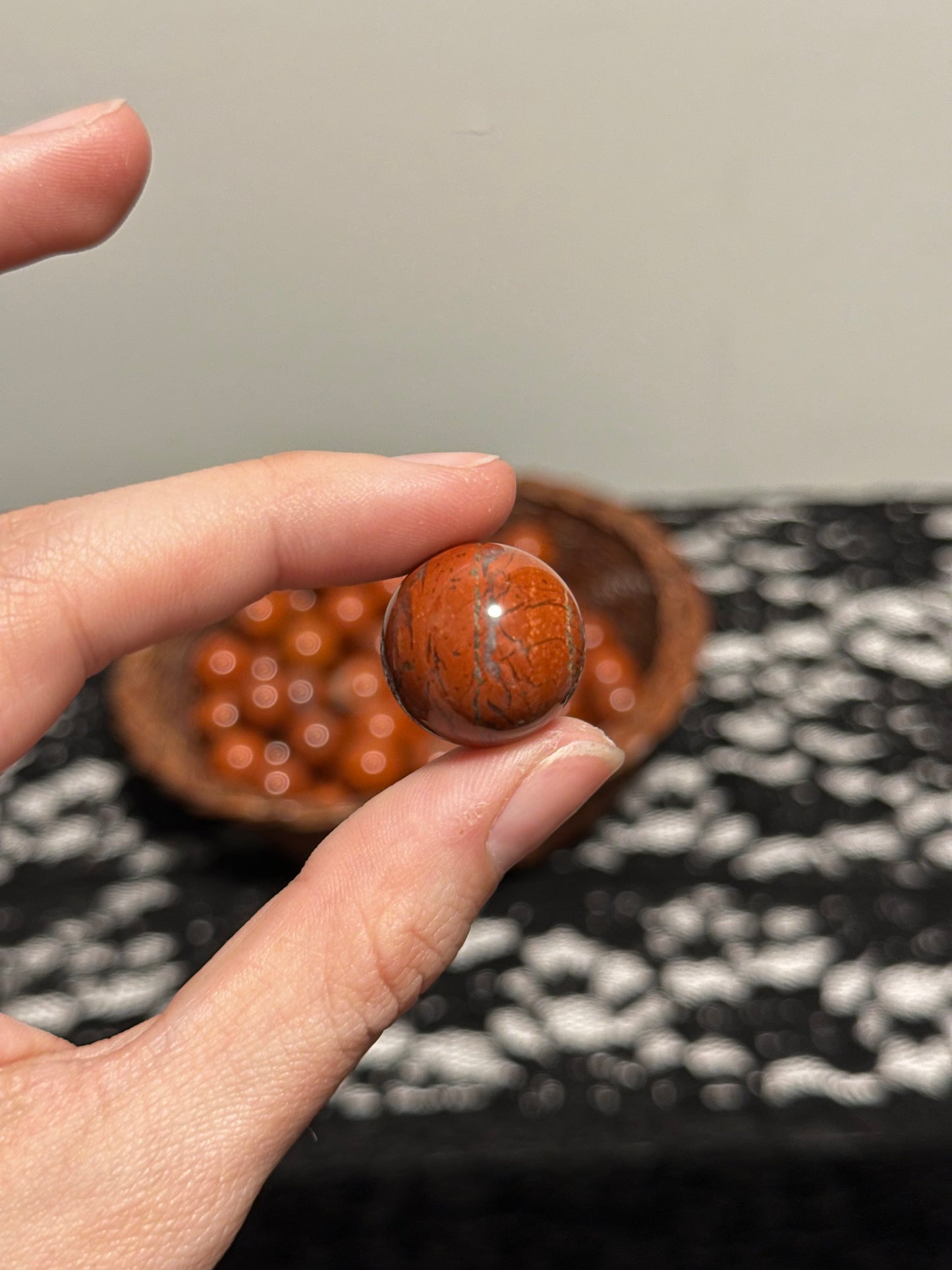 Red Jasper Spheres