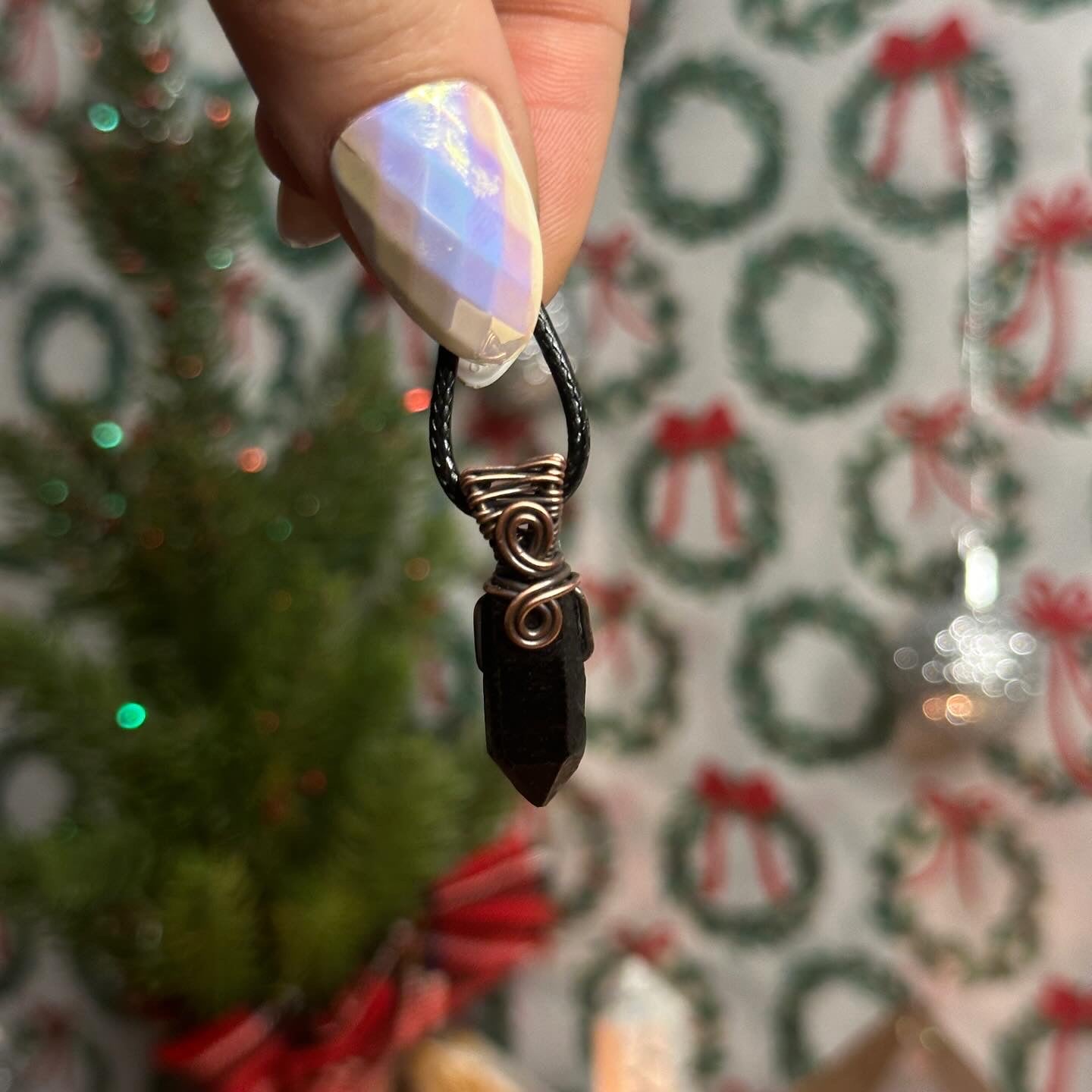 Black Aura Quartz Necklace(s)