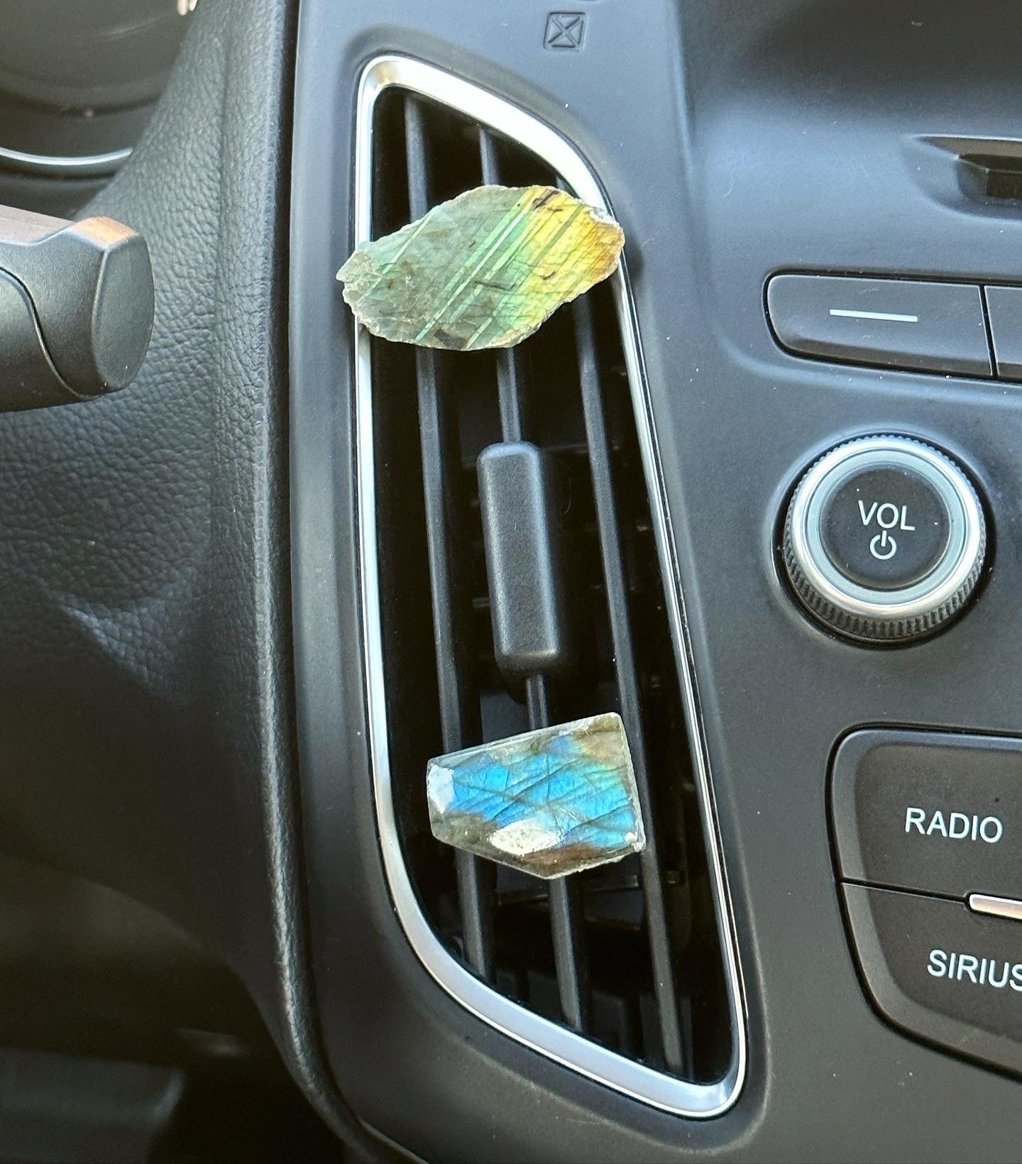 Labradorite Slab Car Vent Clips