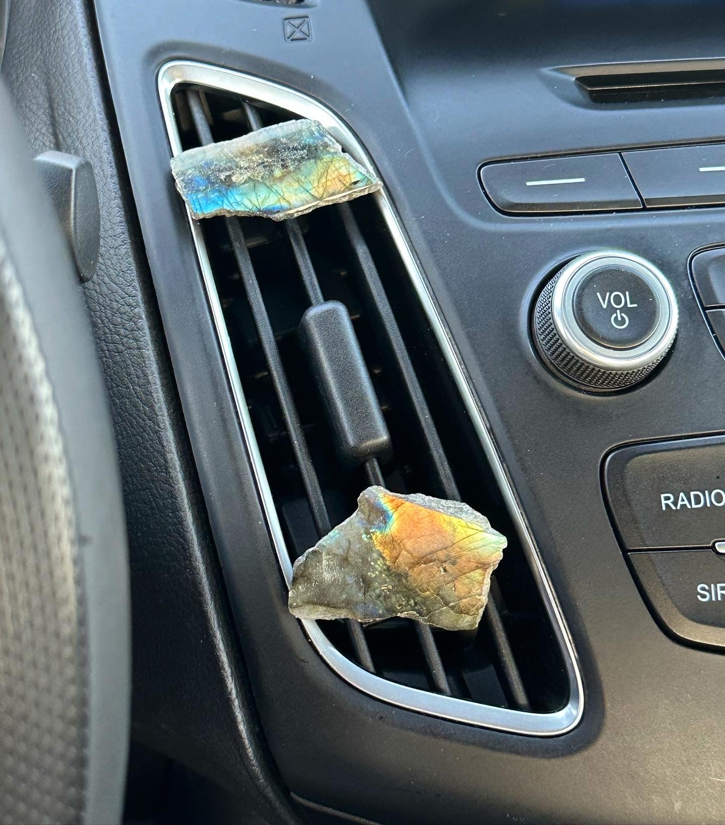 Labradorite Slab Car Vent Clips