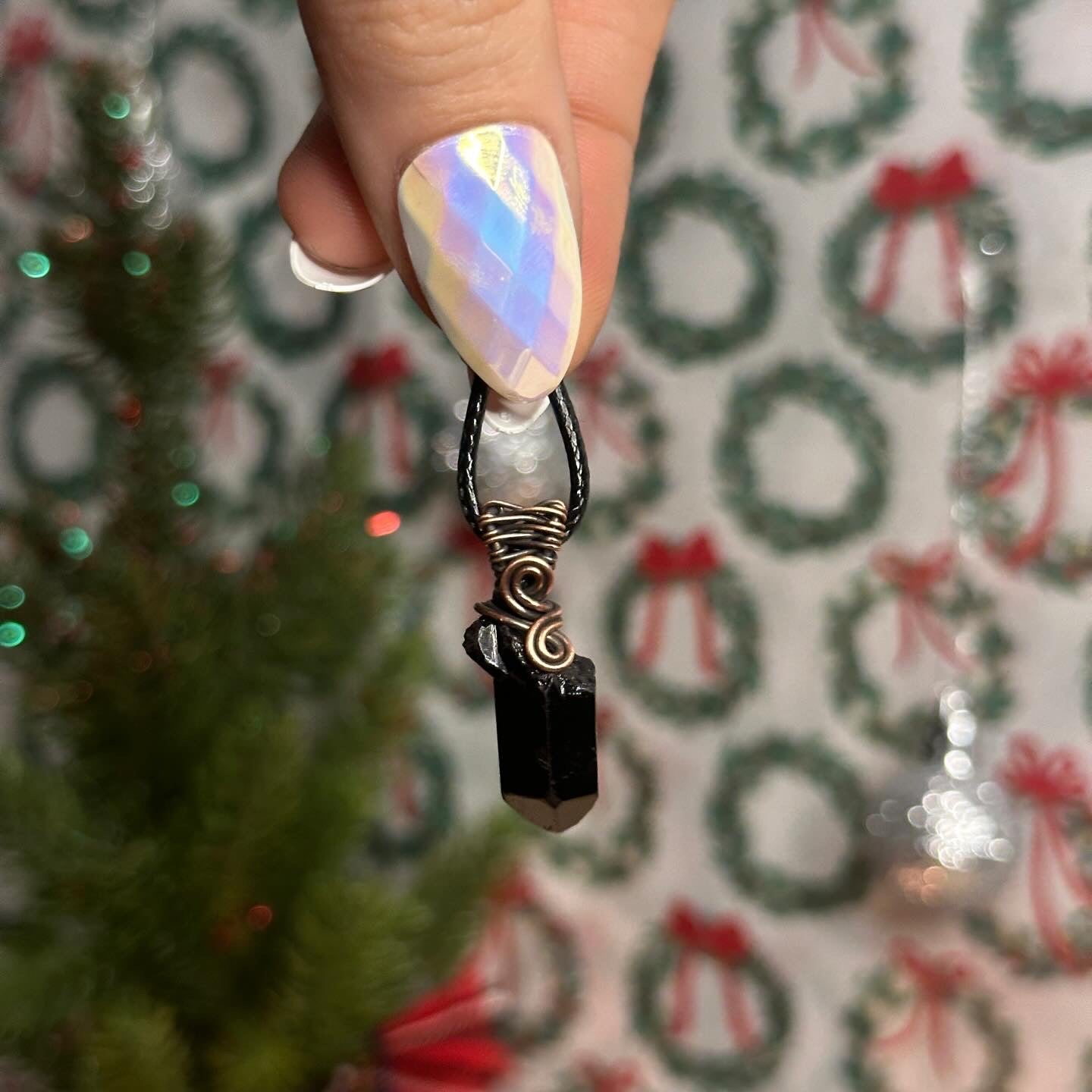 Black Aura Quartz Necklace(s)