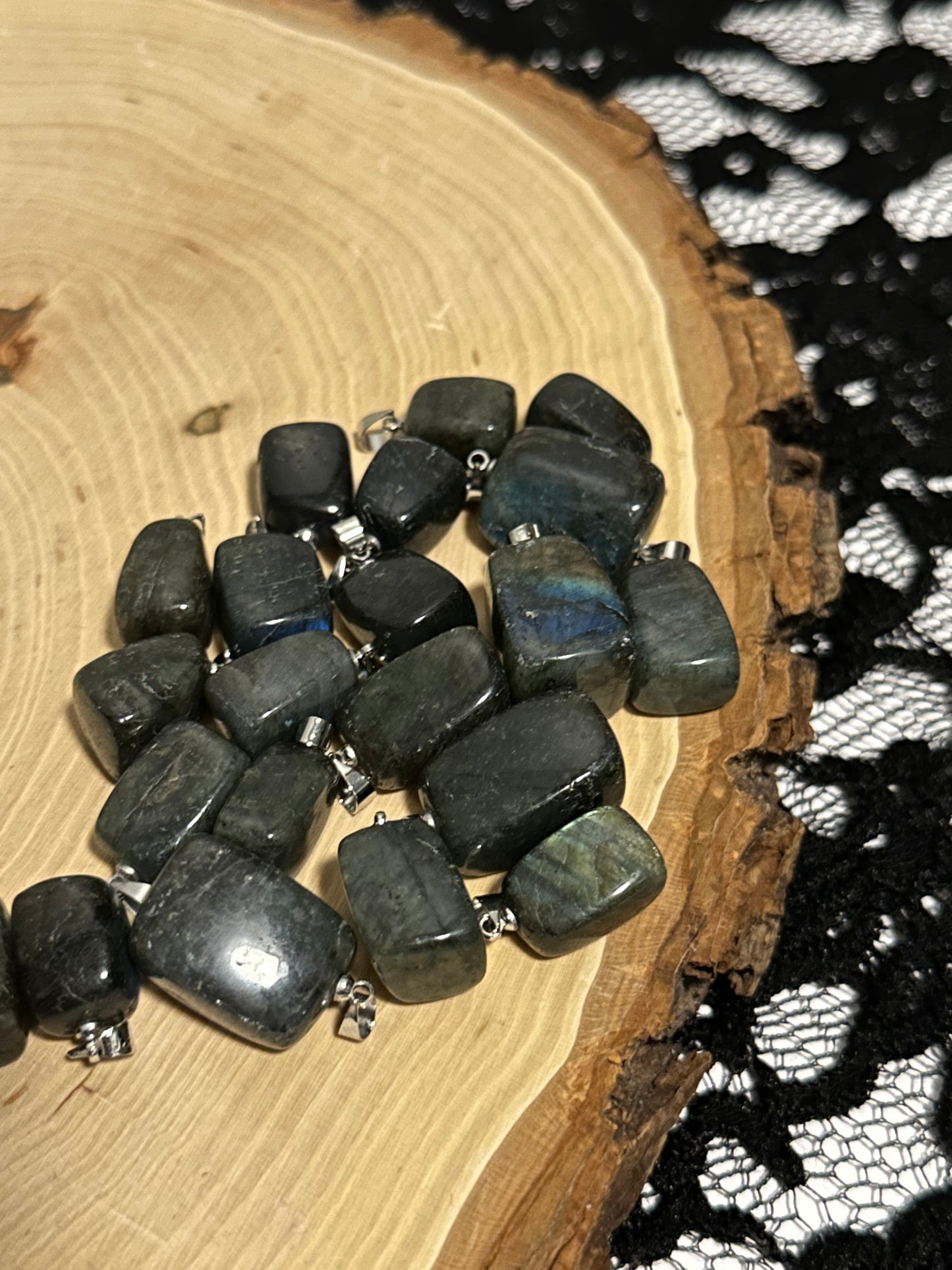 Labradorite Tumble Pendant