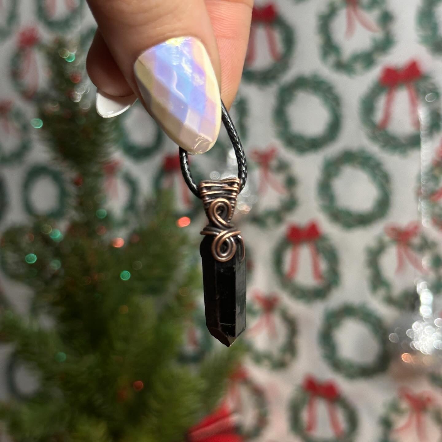 Black Aura Quartz Necklace(s)