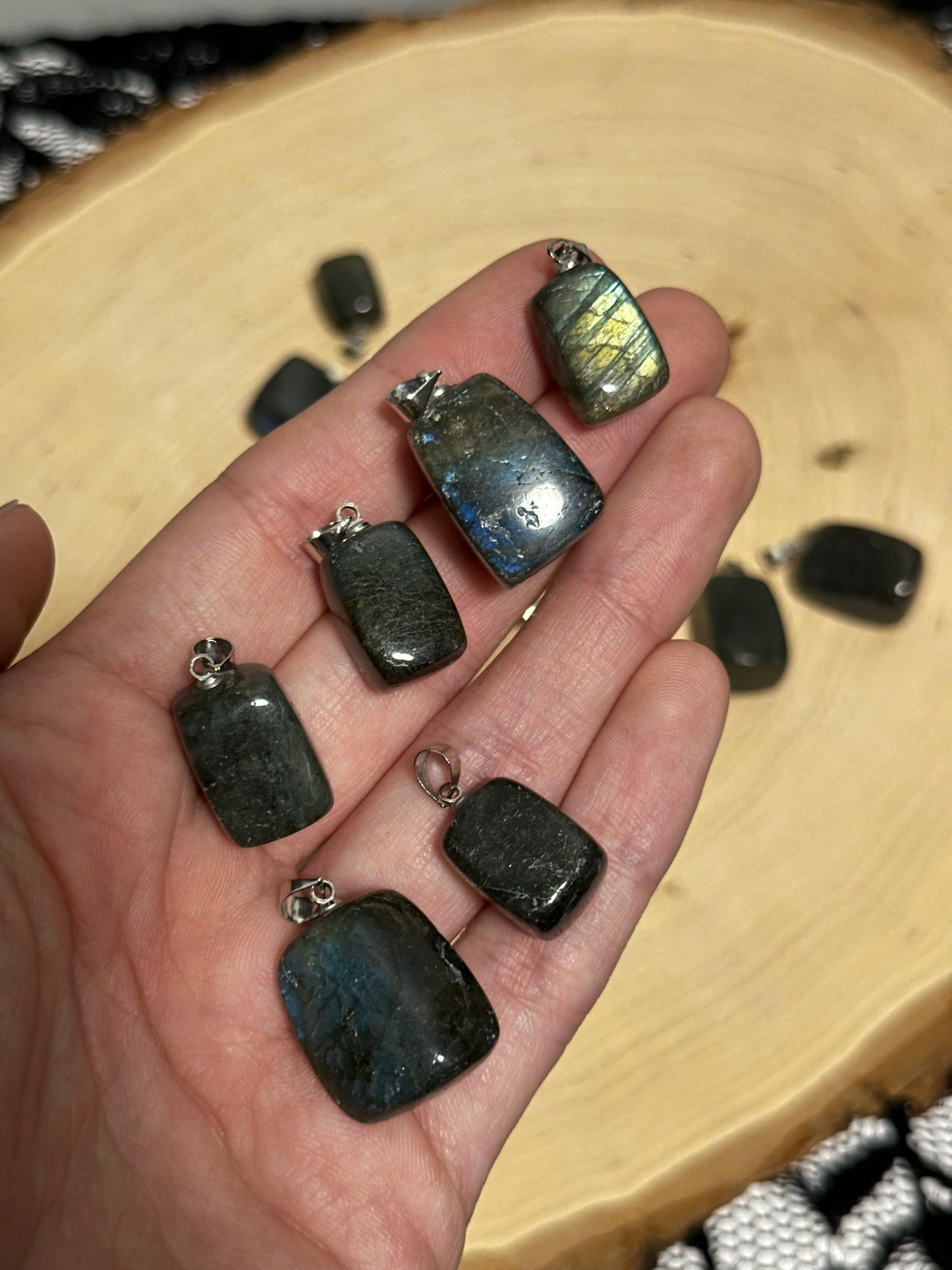 Labradorite Tumble Pendant