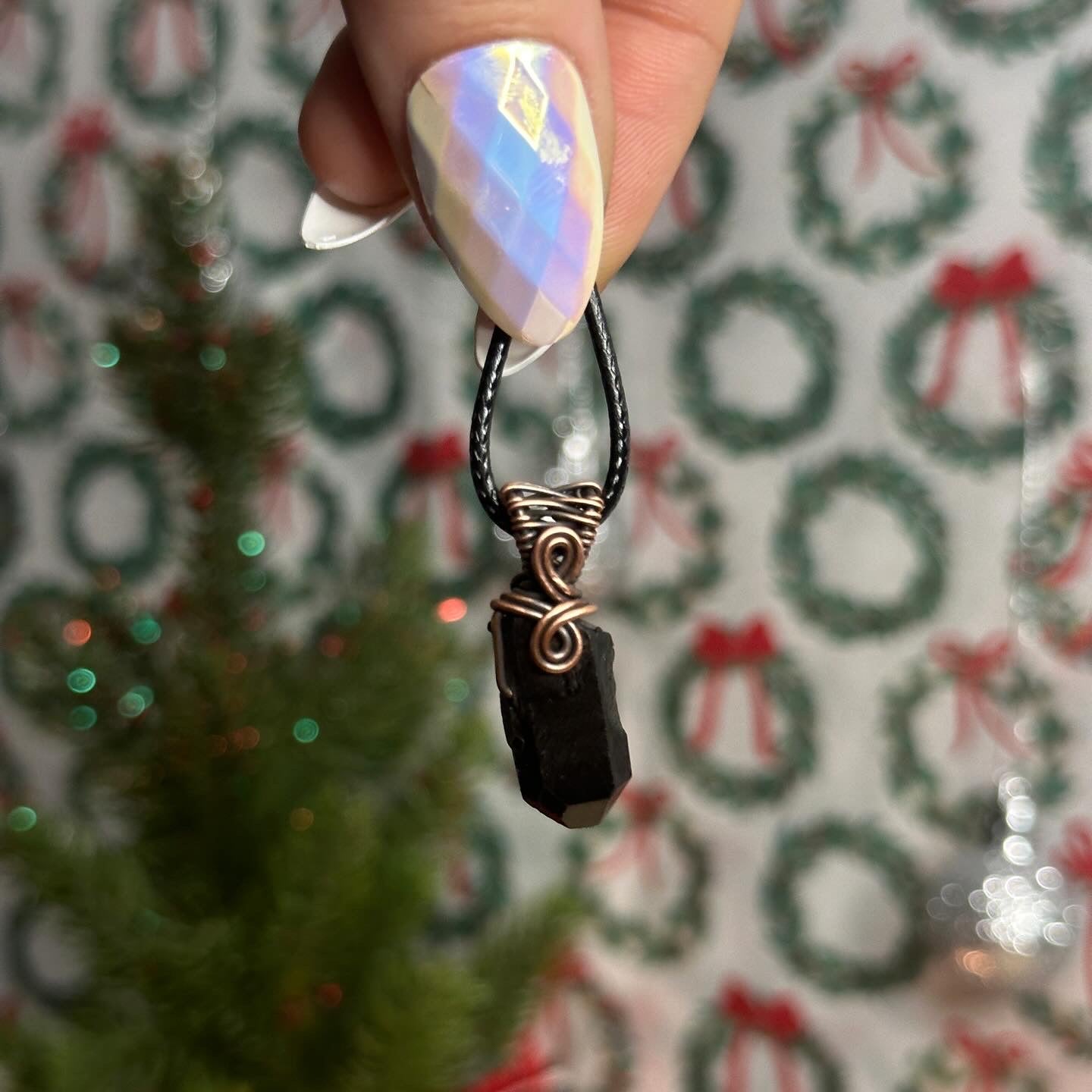 Black Aura Quartz Necklace(s)