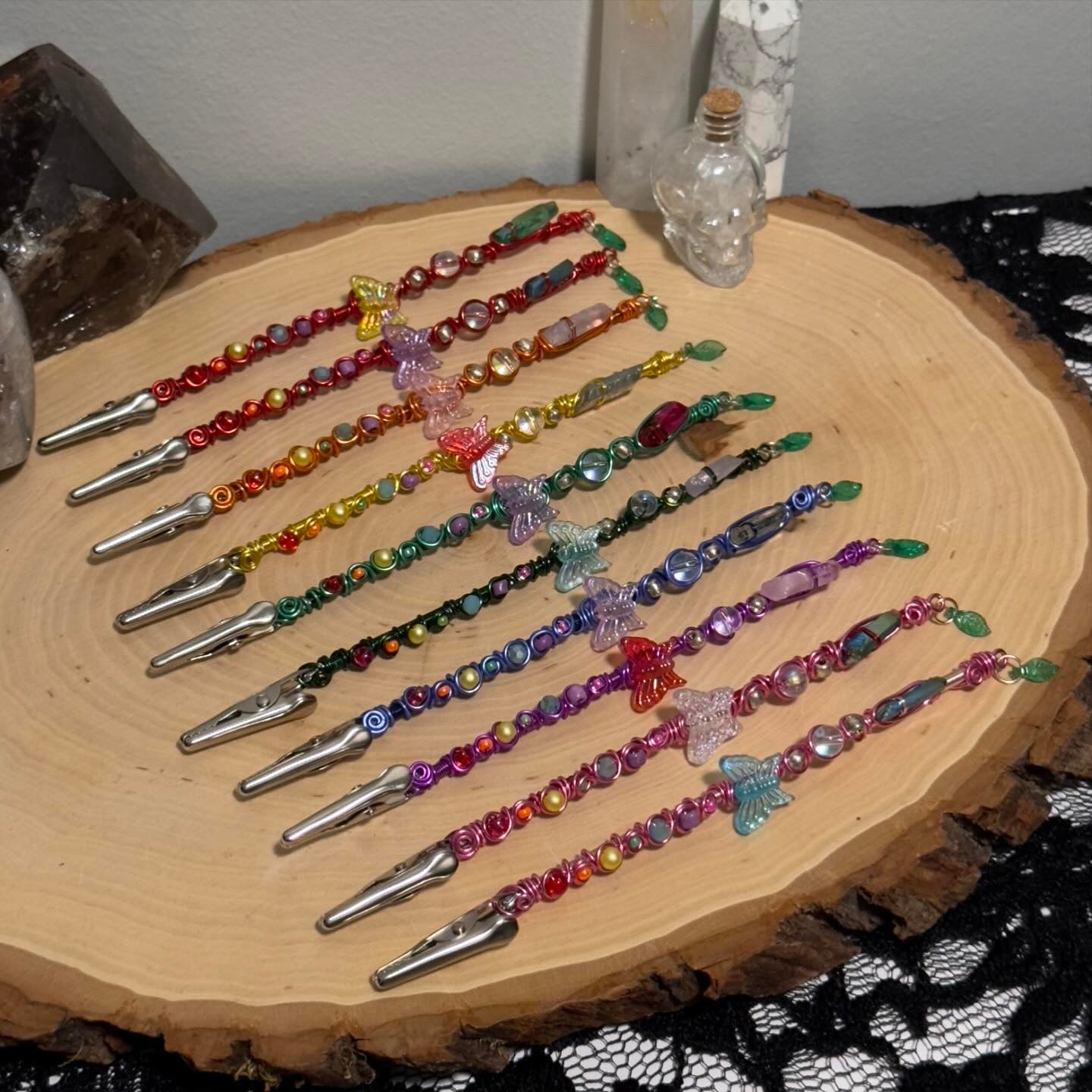Charmed Crystal Smoke Clips