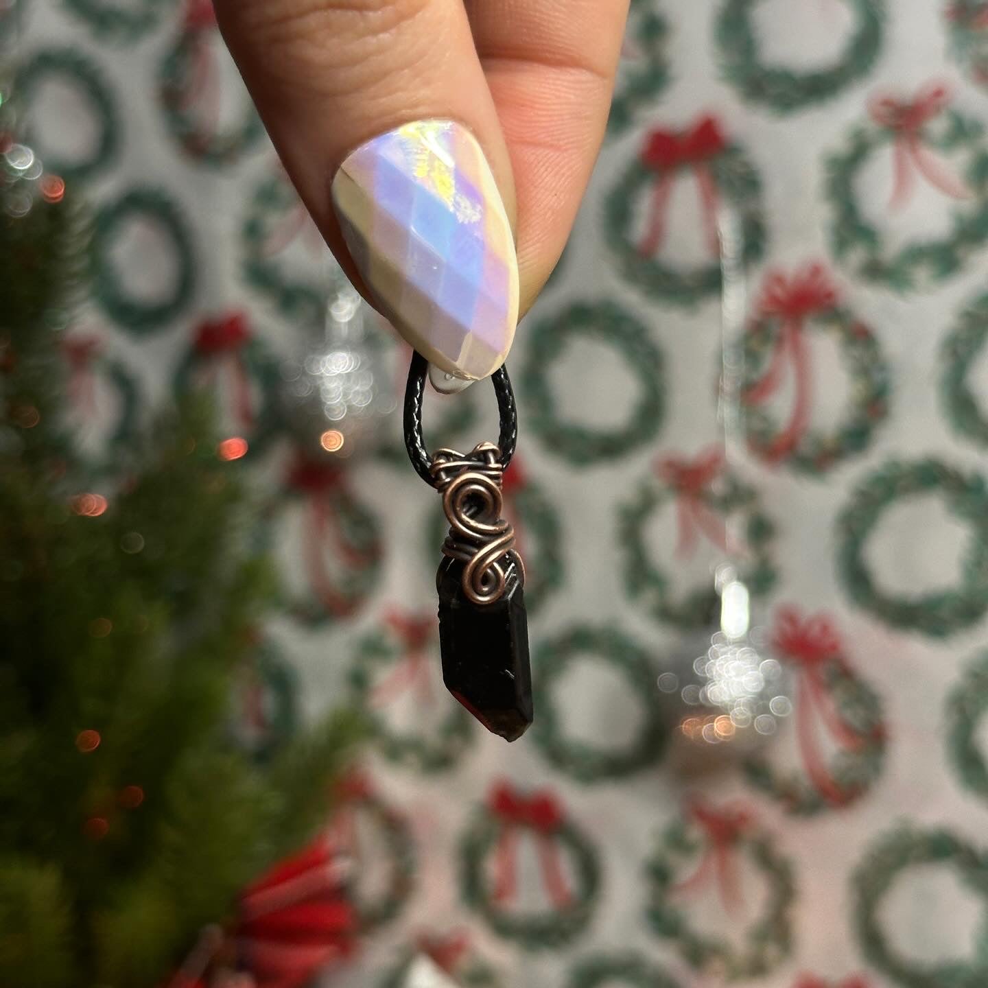 Black Aura Quartz Necklace(s)