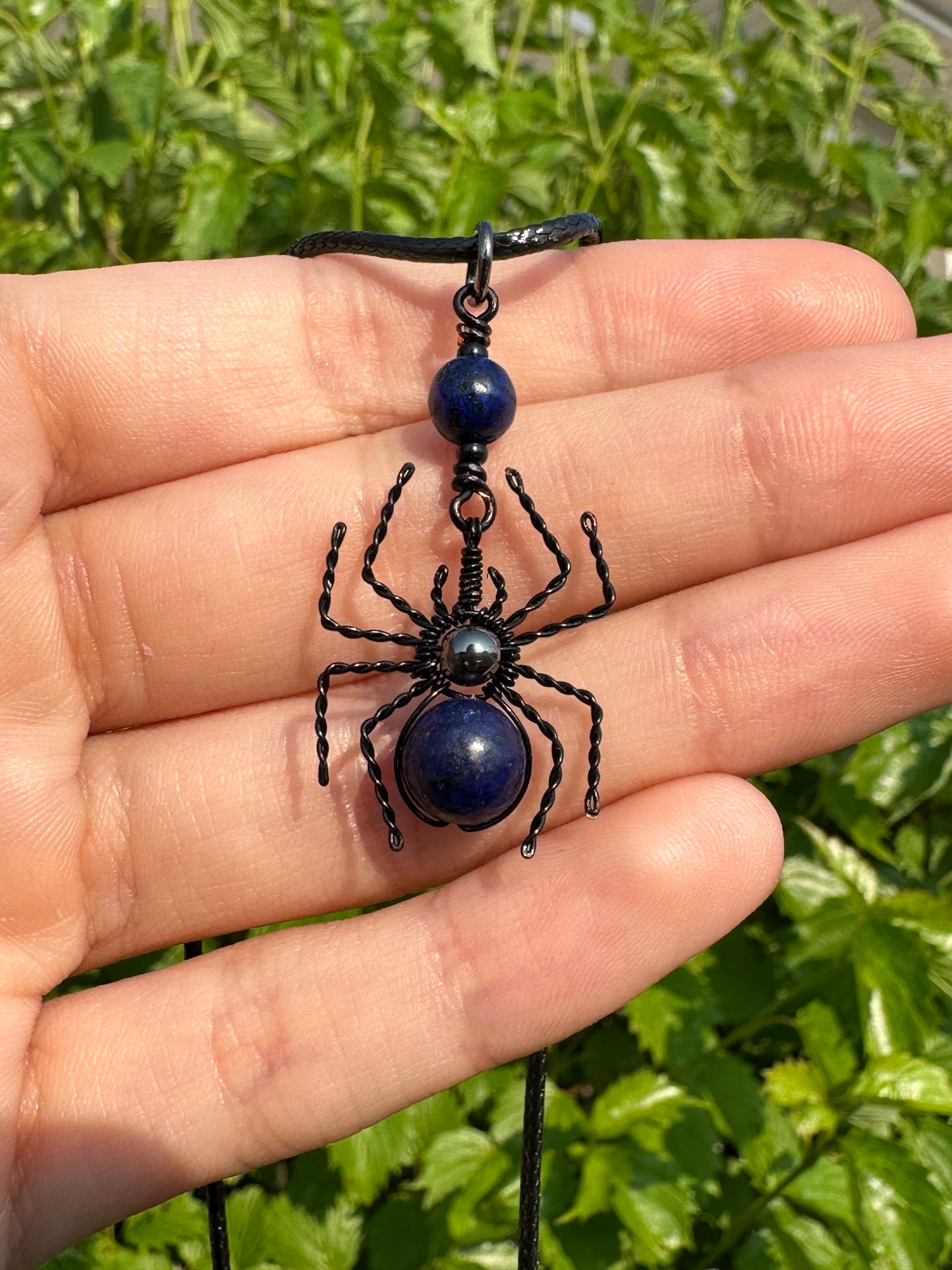Crystal Spider Necklaces (Black)