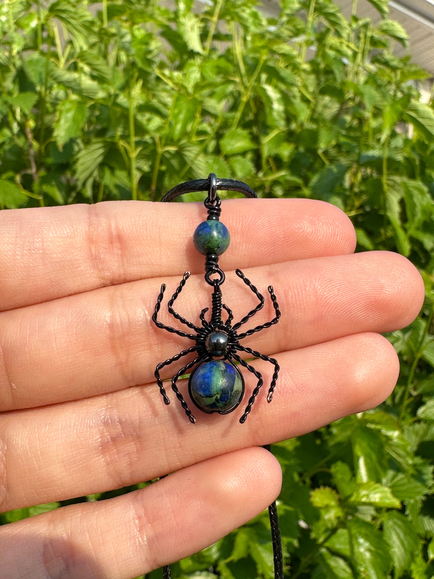 Crystal Spider Necklaces (Black)