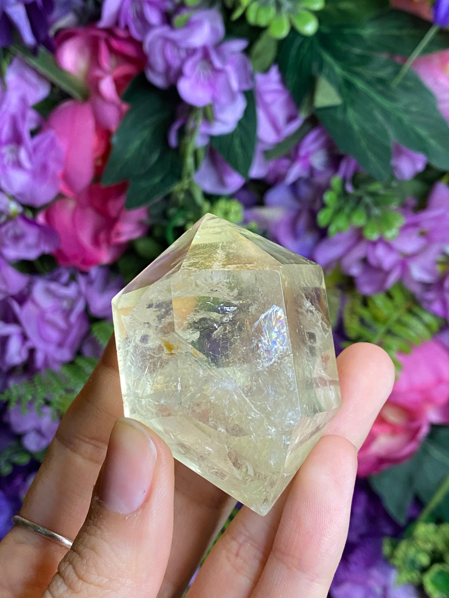 Citrine Double Point