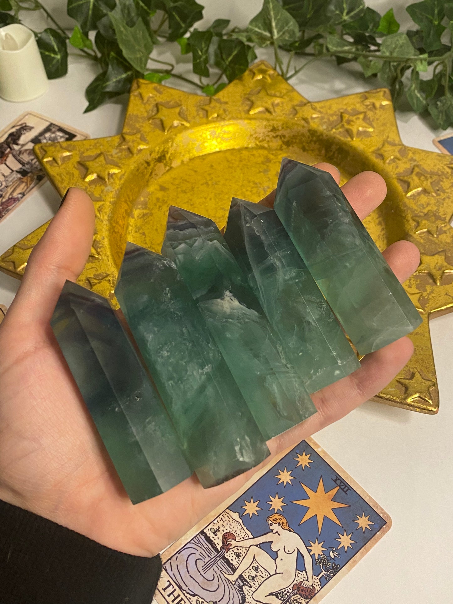 Rainbow Fluorite Towers