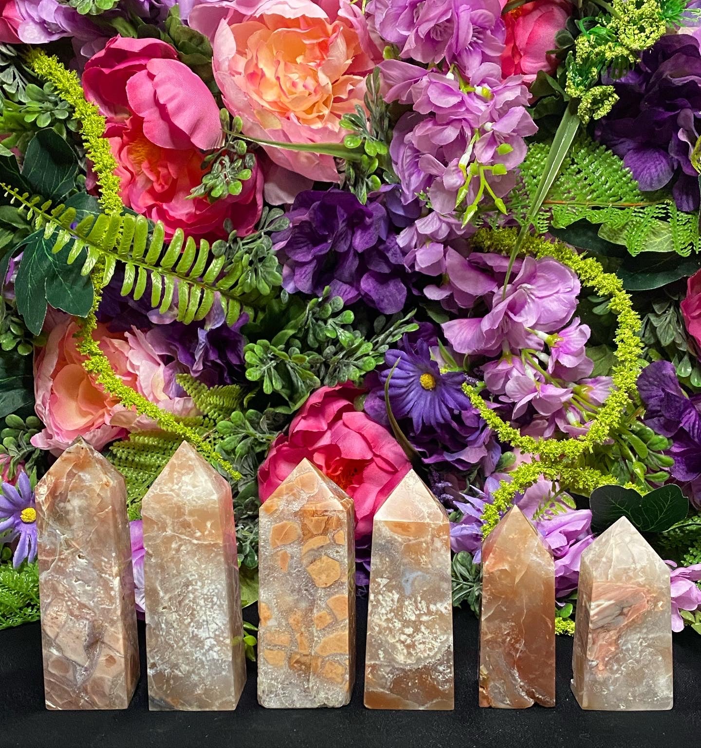 Pink Amethyst Towers