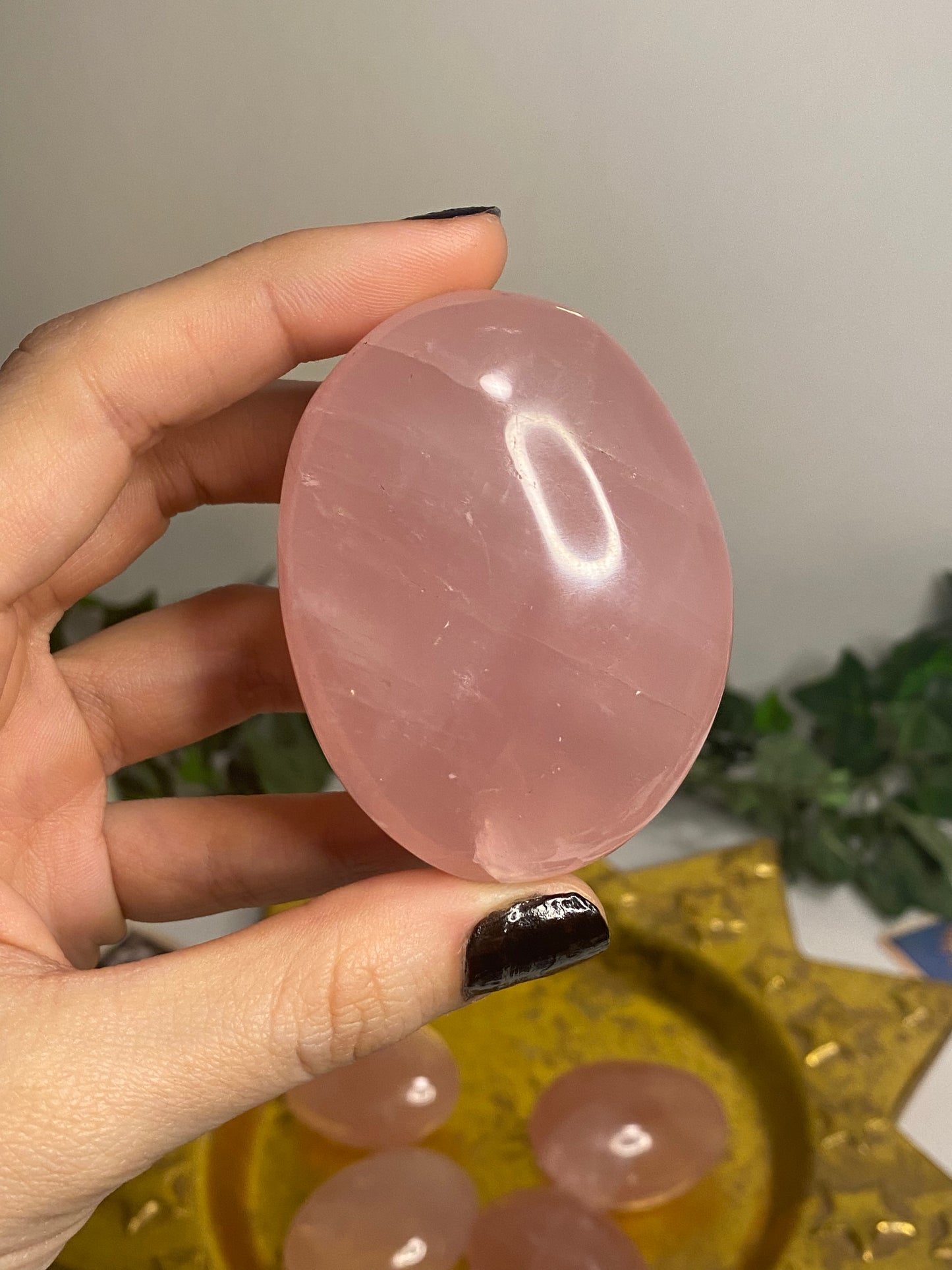 Rose Quartz Palmstone