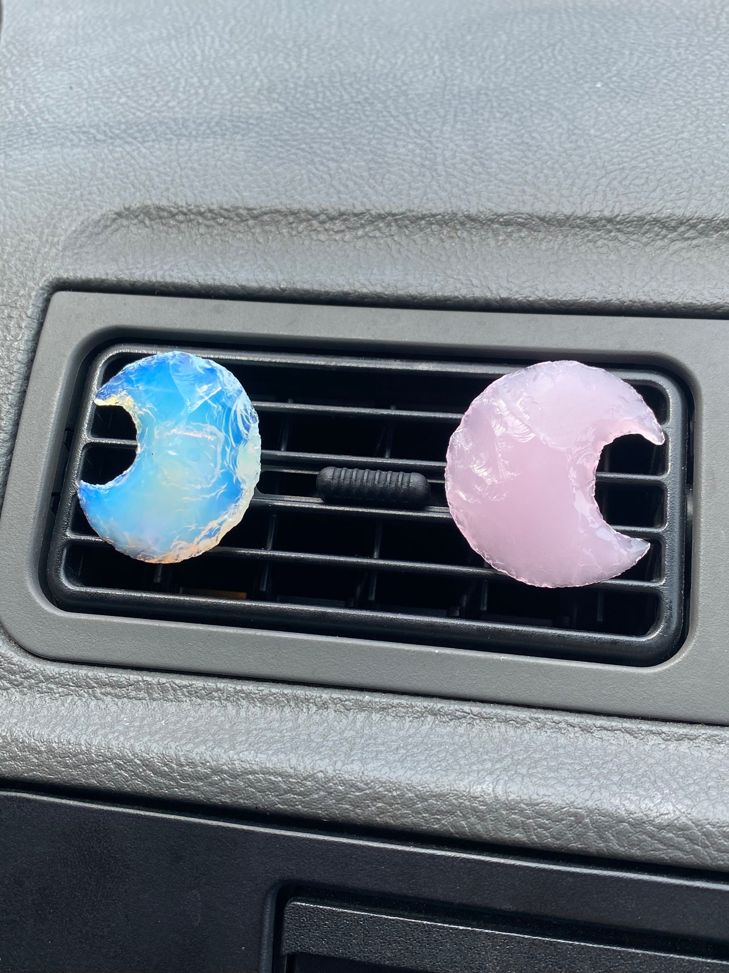 Star & Moon Crystal Car Vent Clips
