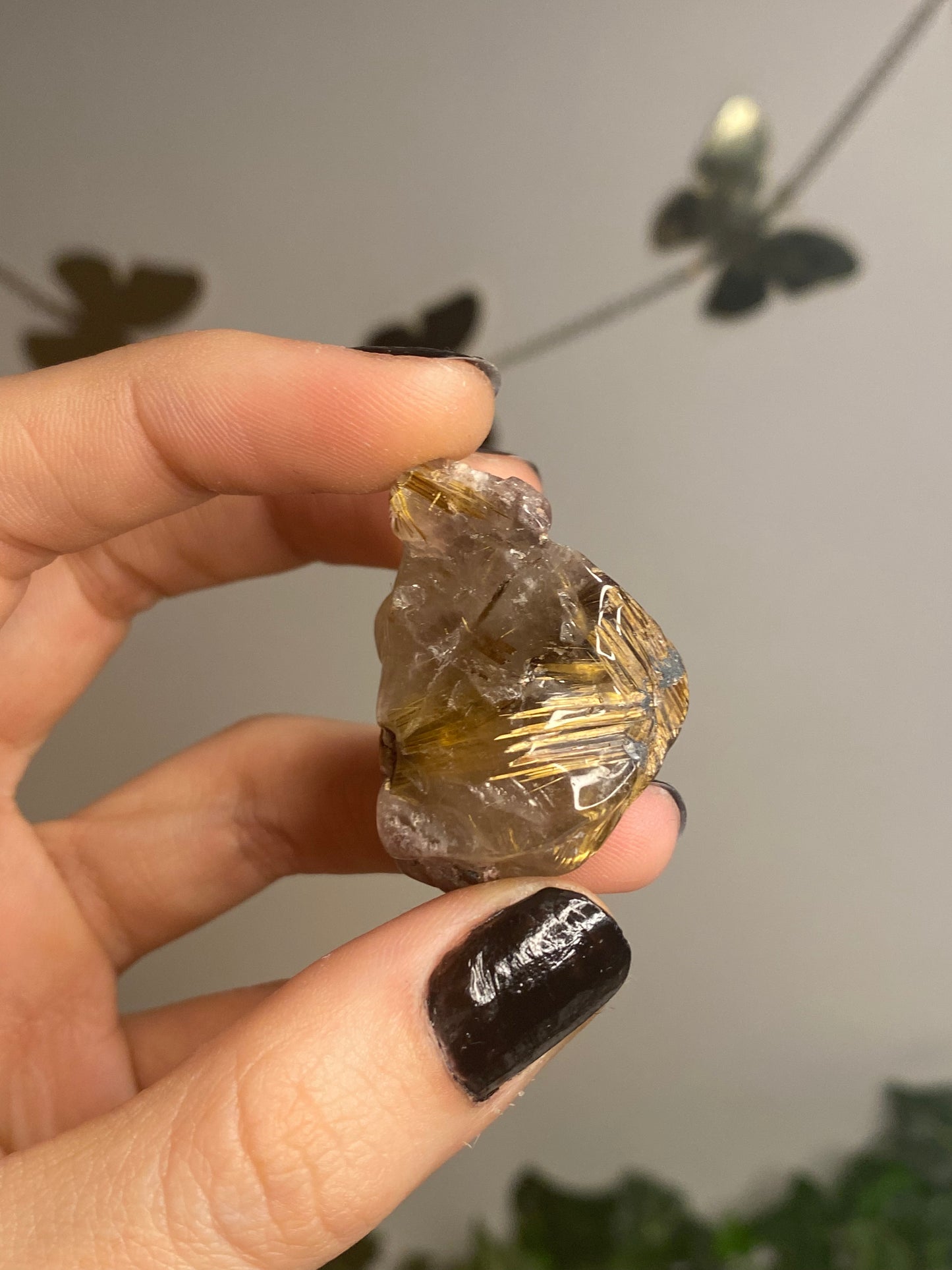 Golden Rutilated Quartz Tumble (Medium)