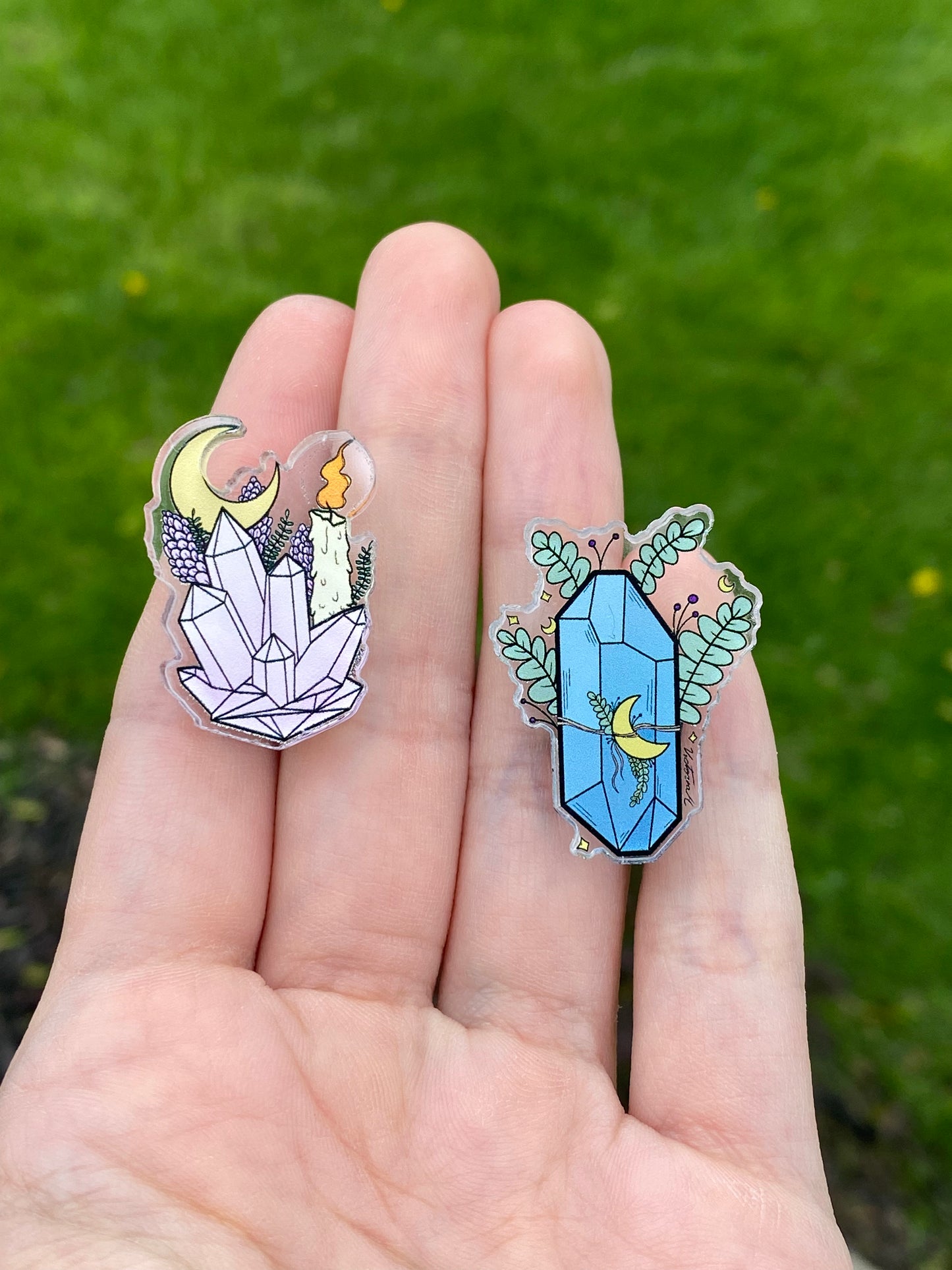 Crystal Pins