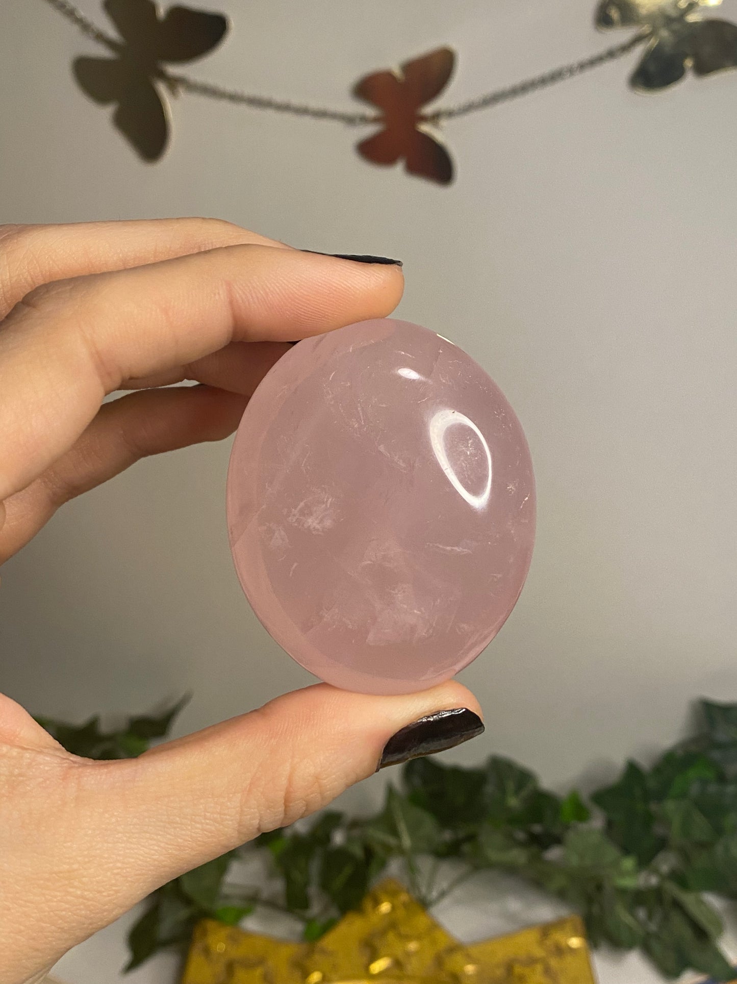 Rose Quartz Palmstone