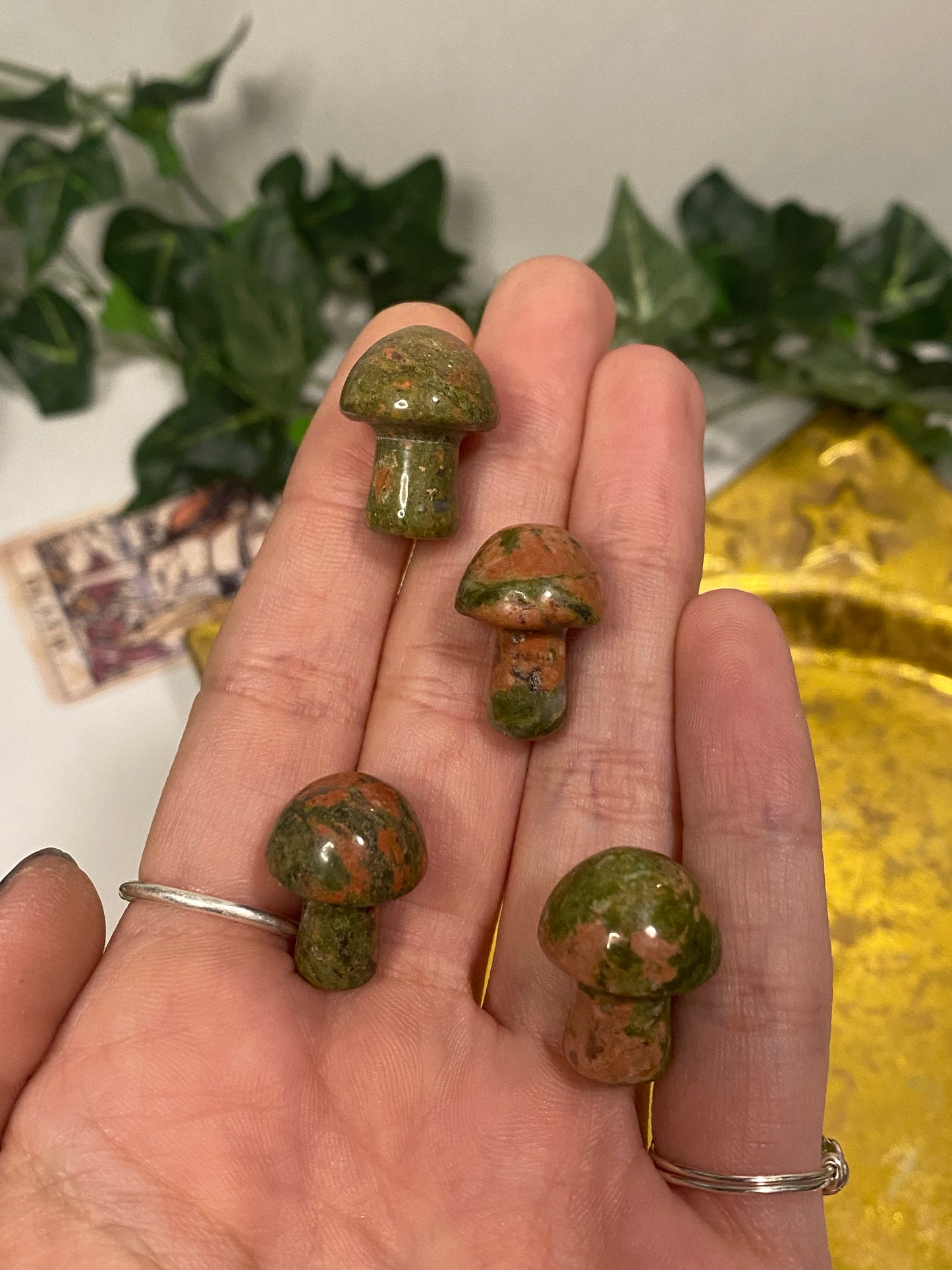 Unakite Small Mushrooms