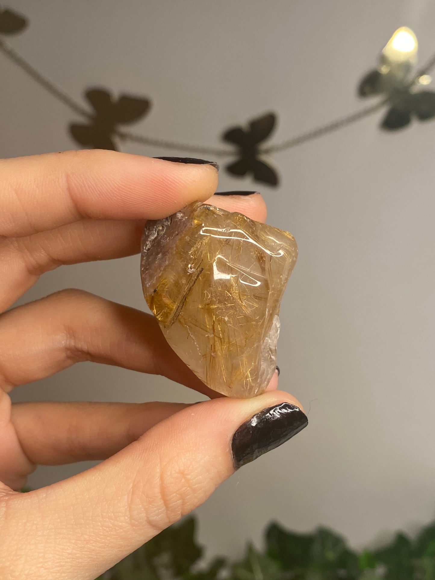 Golden Rutilated Quartz Tumble (Medium)