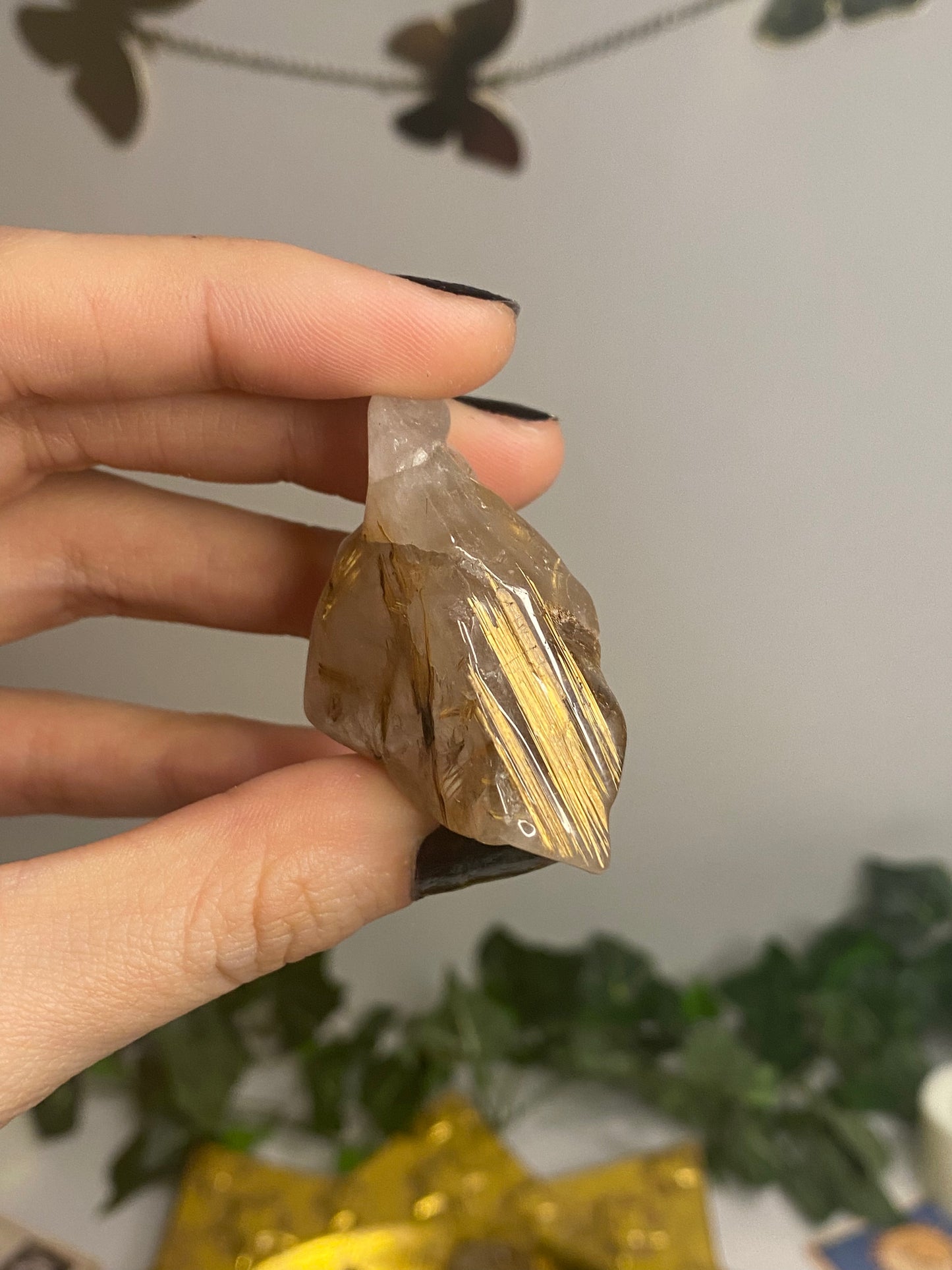 Golden Rutilated Quartz Tumble (Medium)