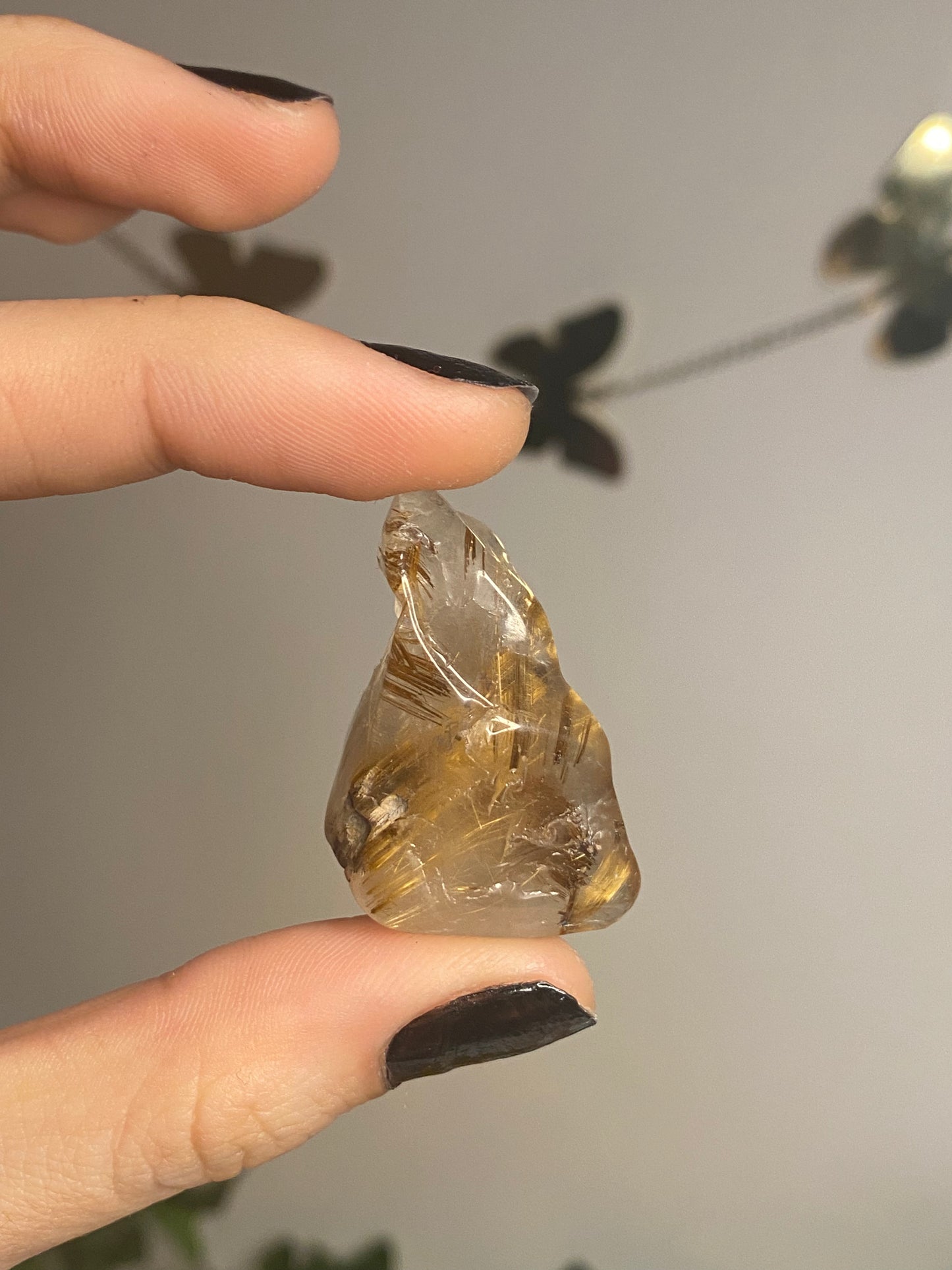 Golden Rutilated Quartz Tumble (Small)