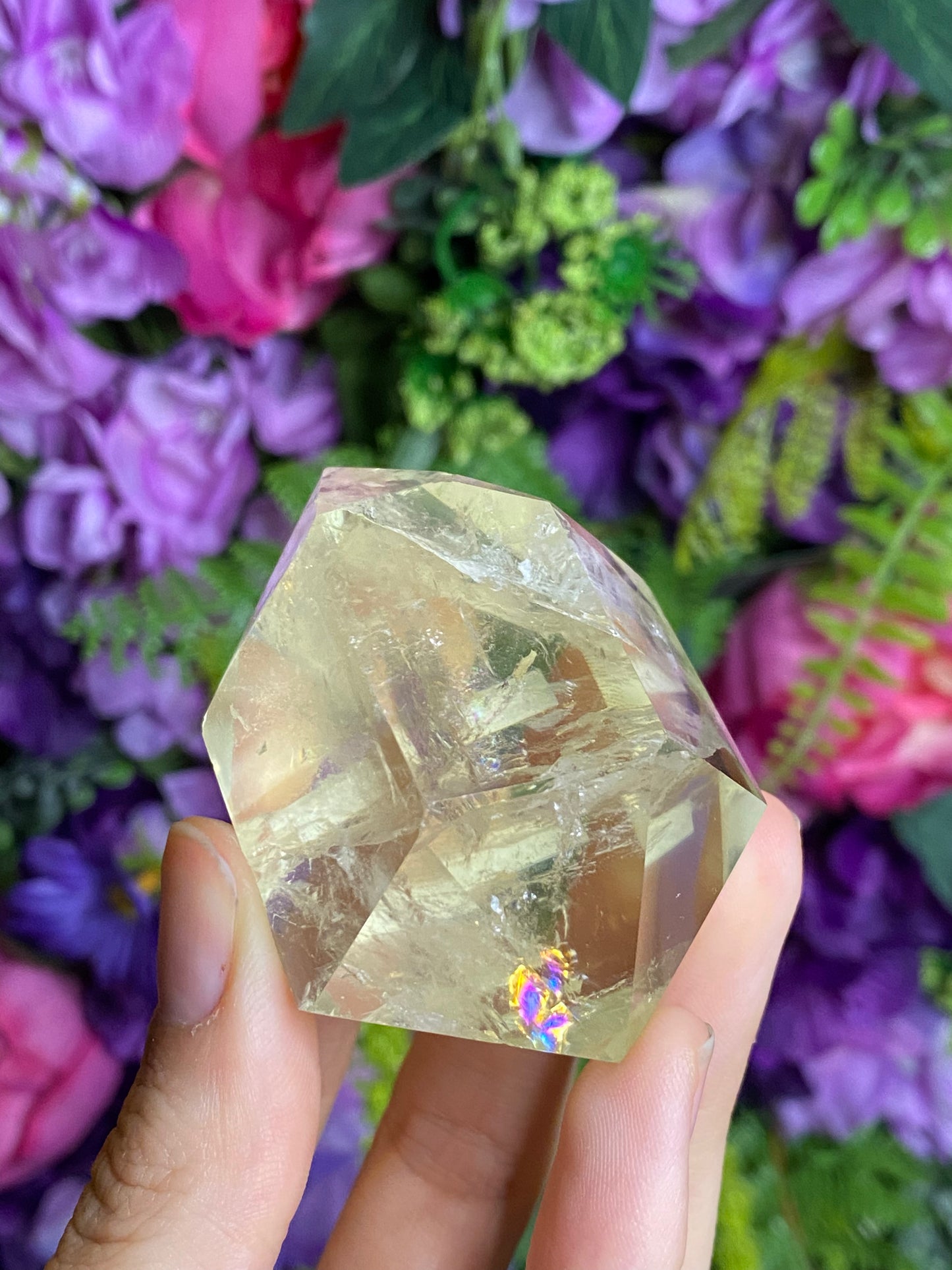 Citrine Double Point