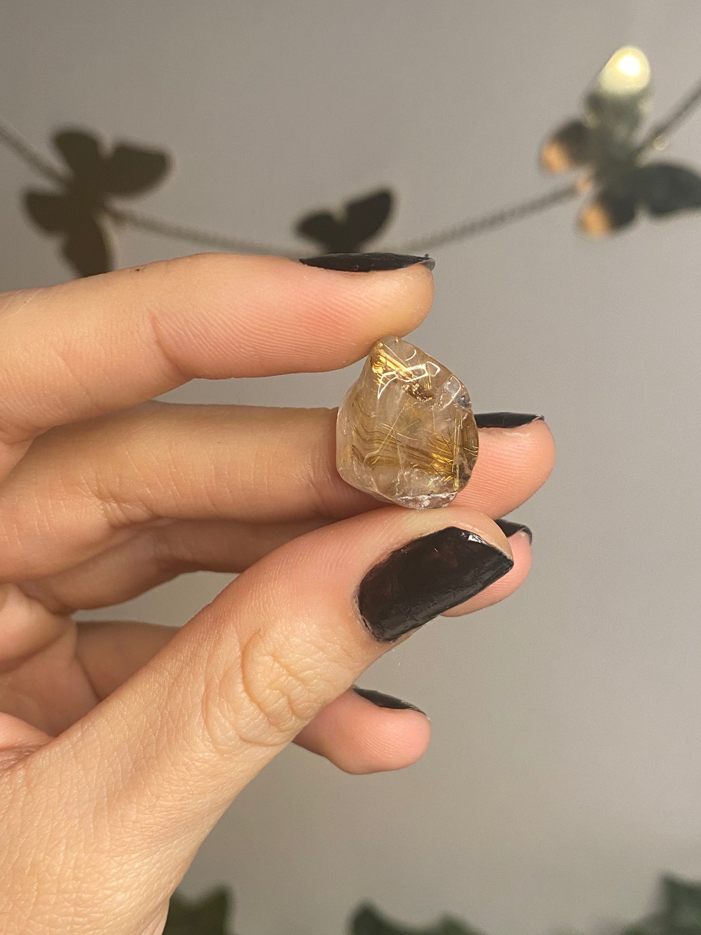 Golden Rutilated Quartz Tumble (Small)