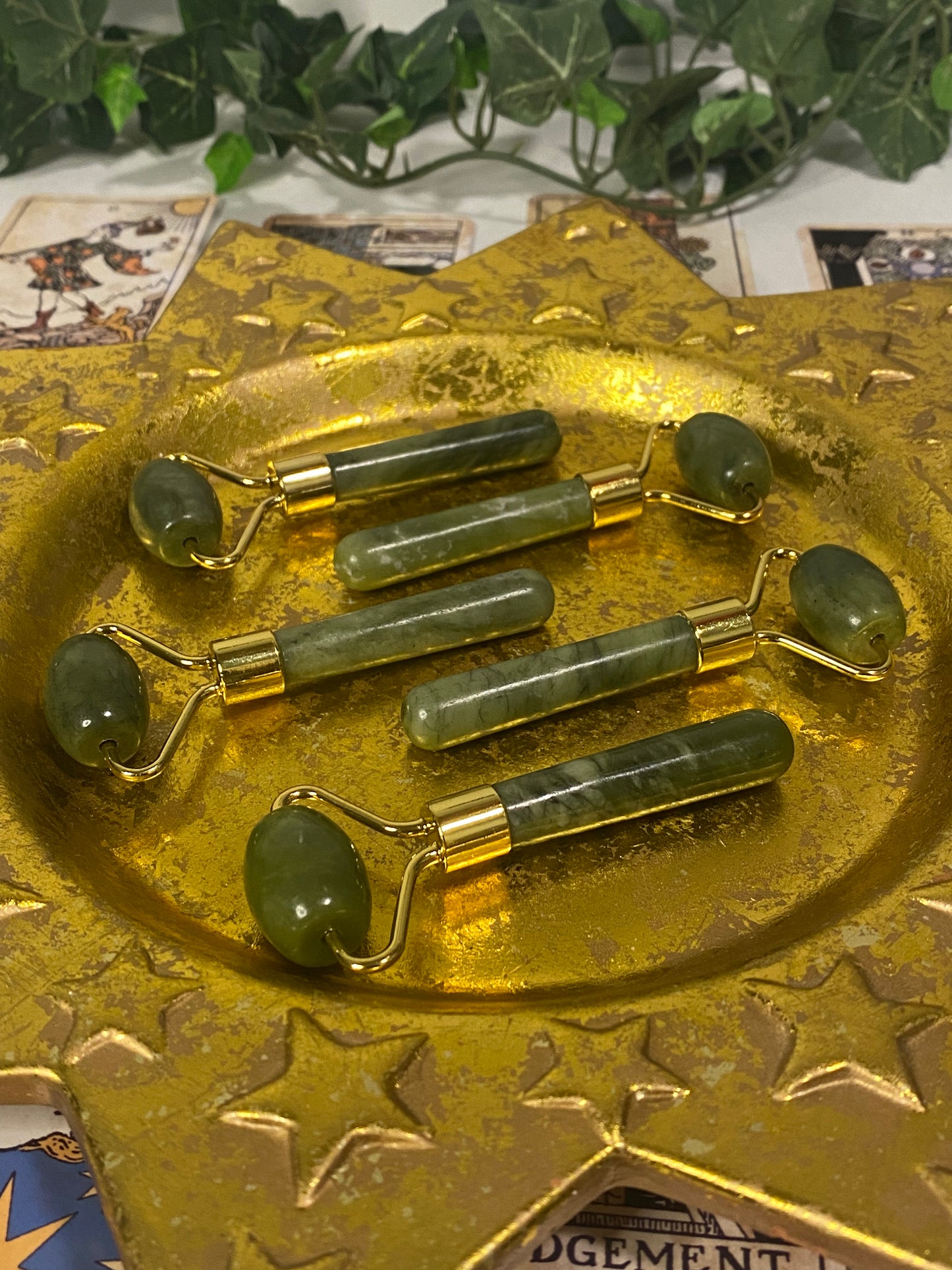 Mini Green Jade Facial Roller
