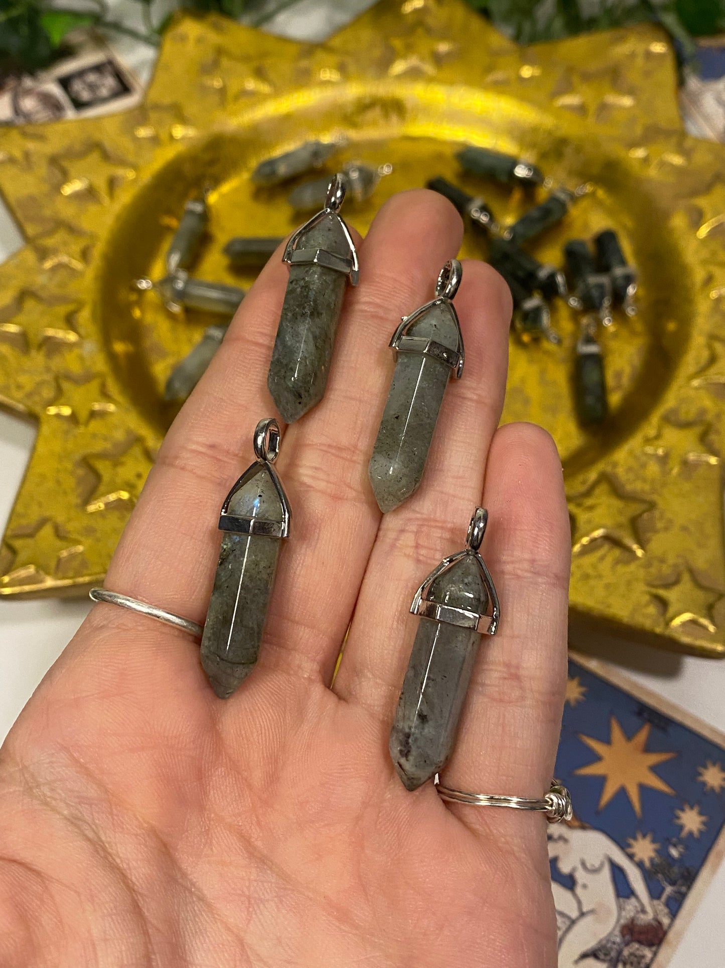 Labradorite Pendants