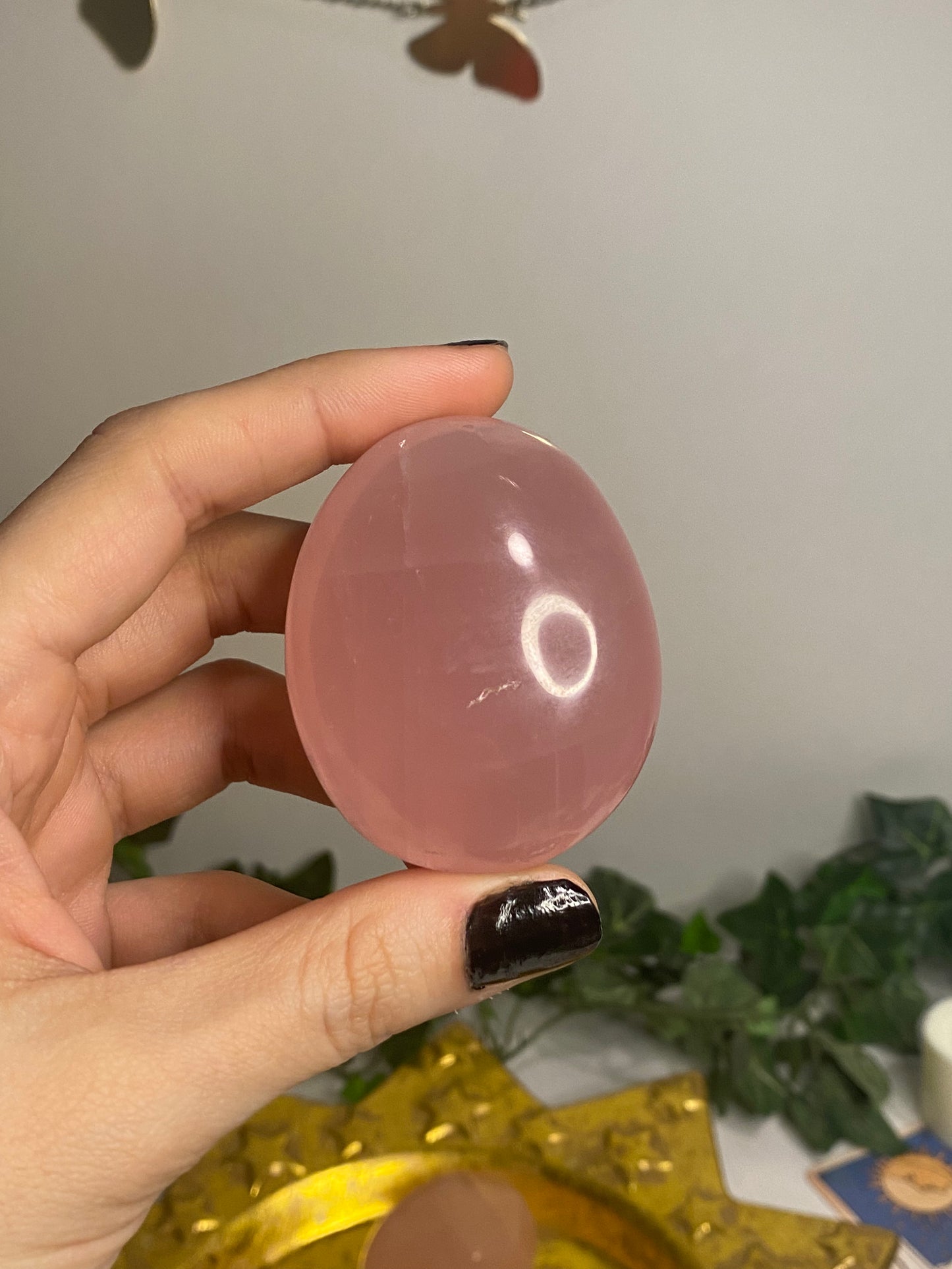 Rose Quartz Palmstone