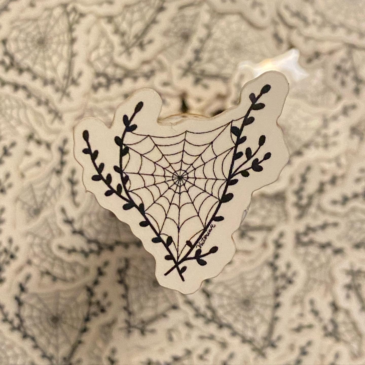 Spider Web Floral