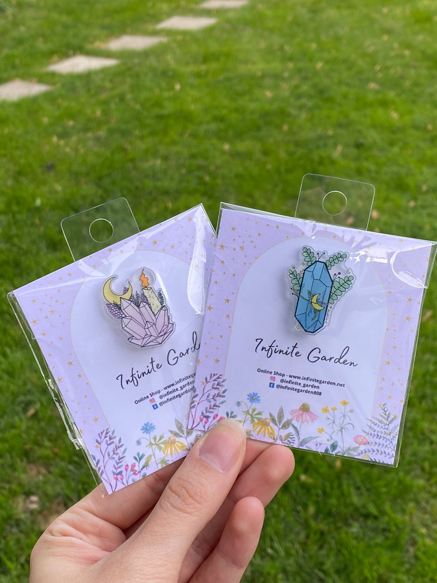 Crystal Pins