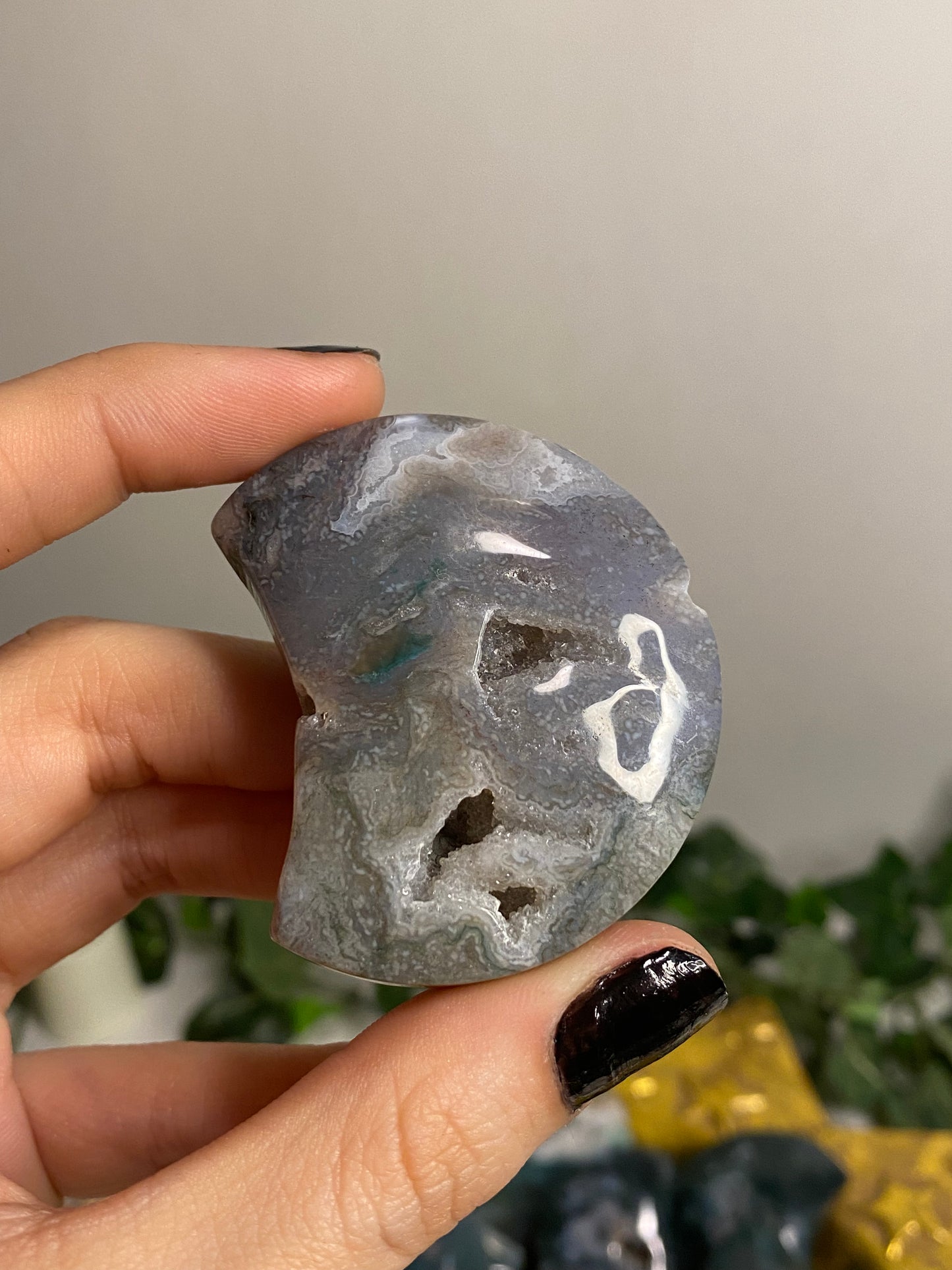 Moss Agate Moon