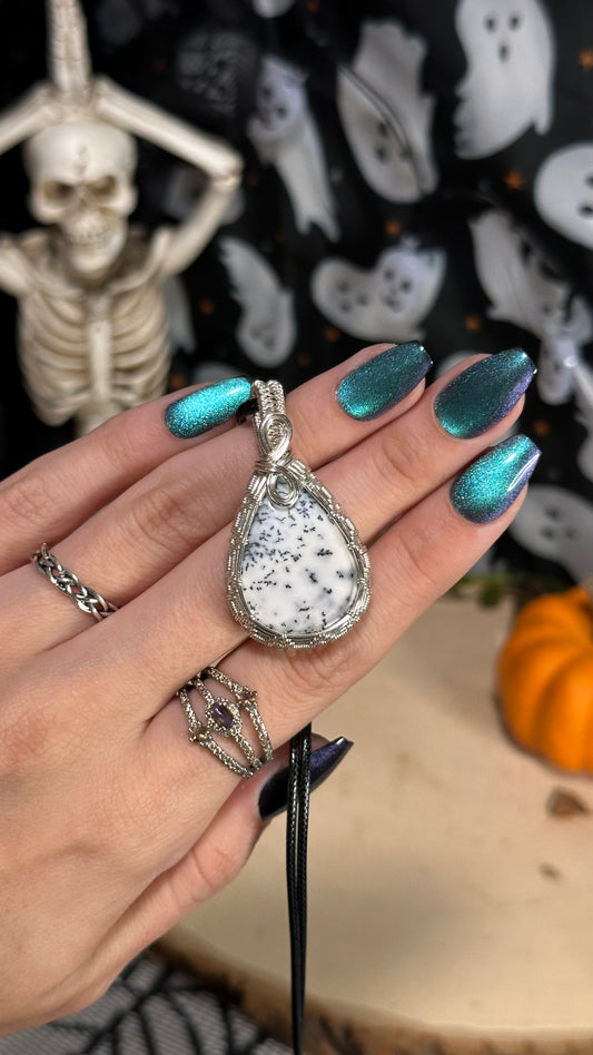 Dendritic Opal Necklace