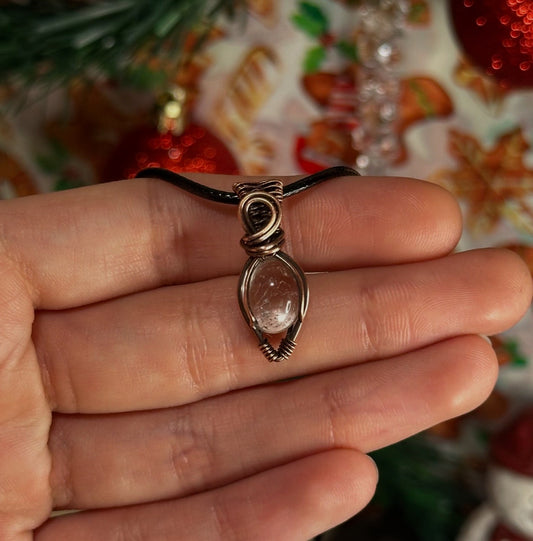 Clear Quartz Necklace