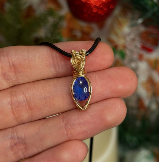 Blue Sapphire Necklace