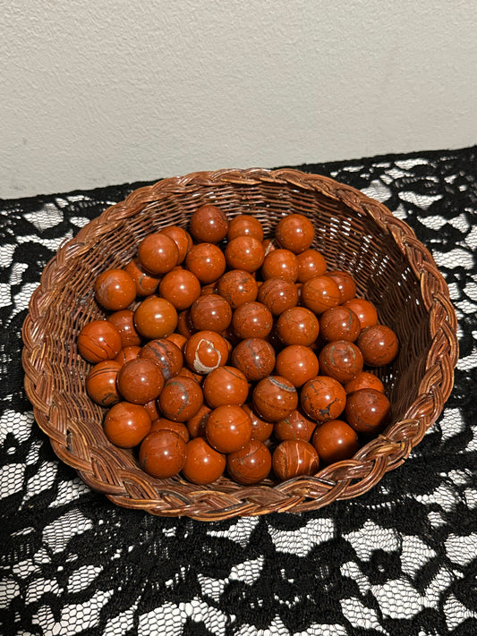 Red Jasper Spheres
