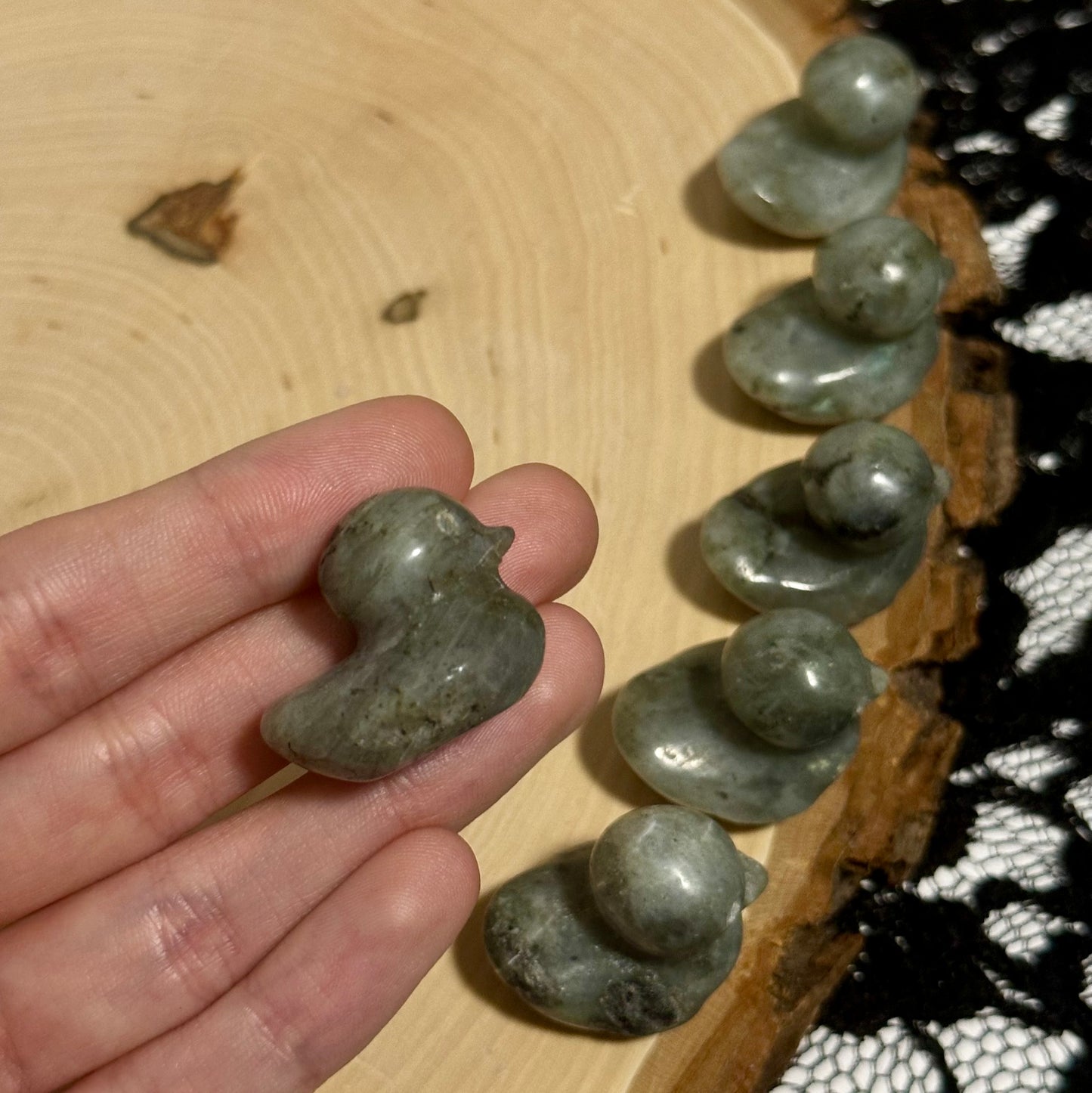 Labradorite Ducks