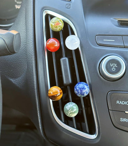 Mystery Sphere Crystal Car Vent Clips
