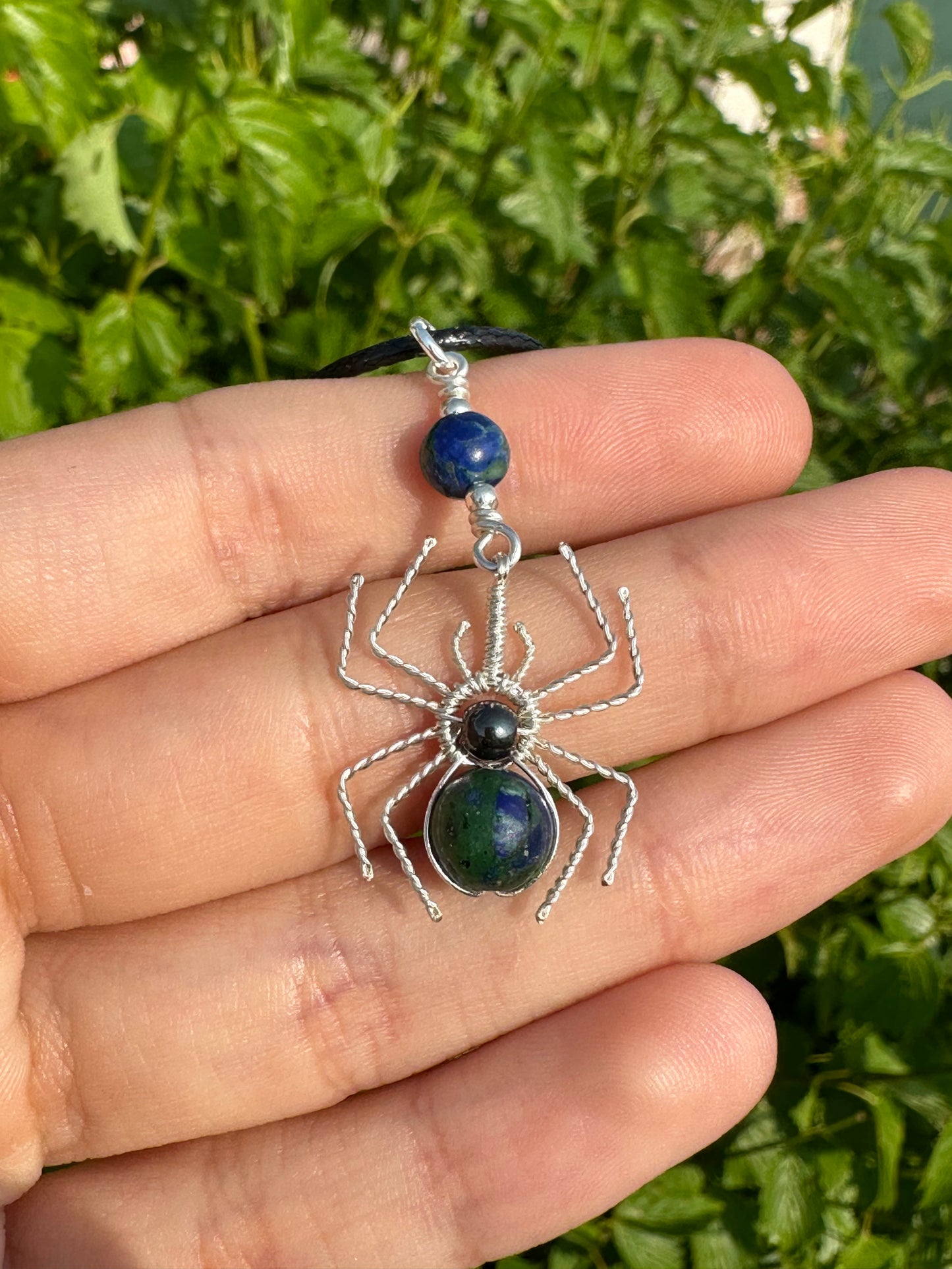 Crystal Spider Necklaces (Silver)