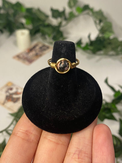 Gold Crystal Rings