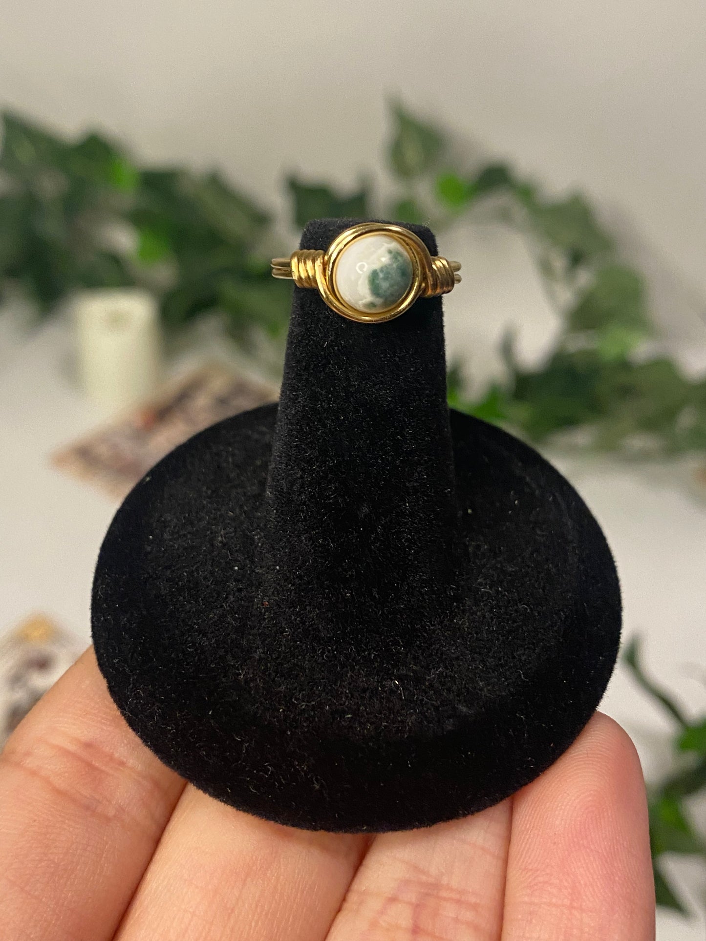 Gold Crystal Rings