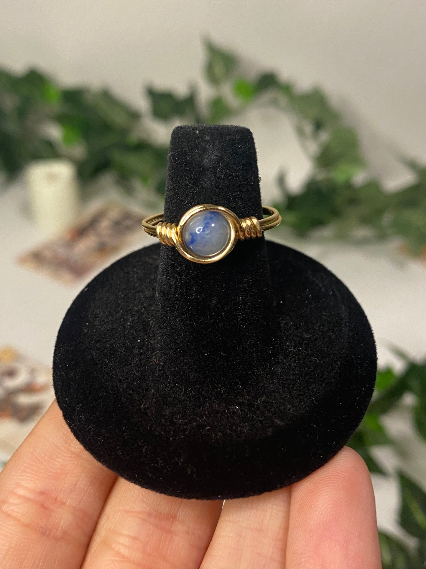 Gold Crystal Rings
