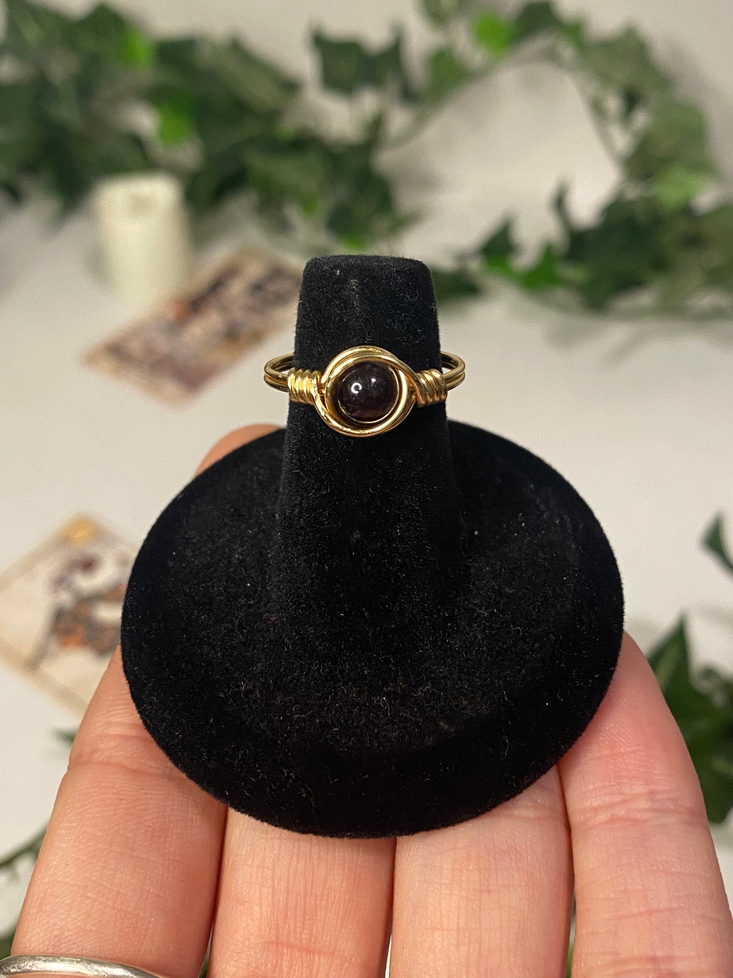Gold Crystal Rings