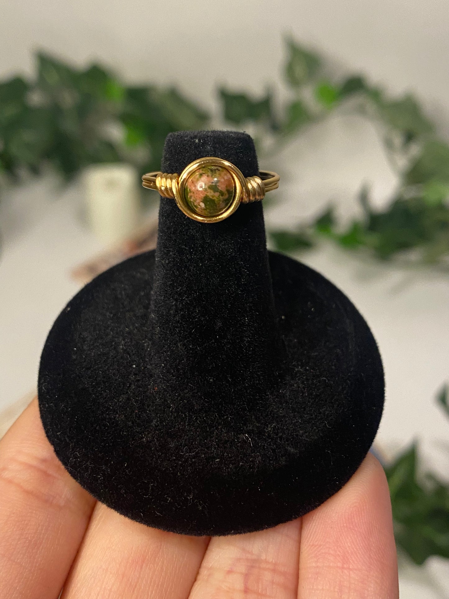 Gold Crystal Rings
