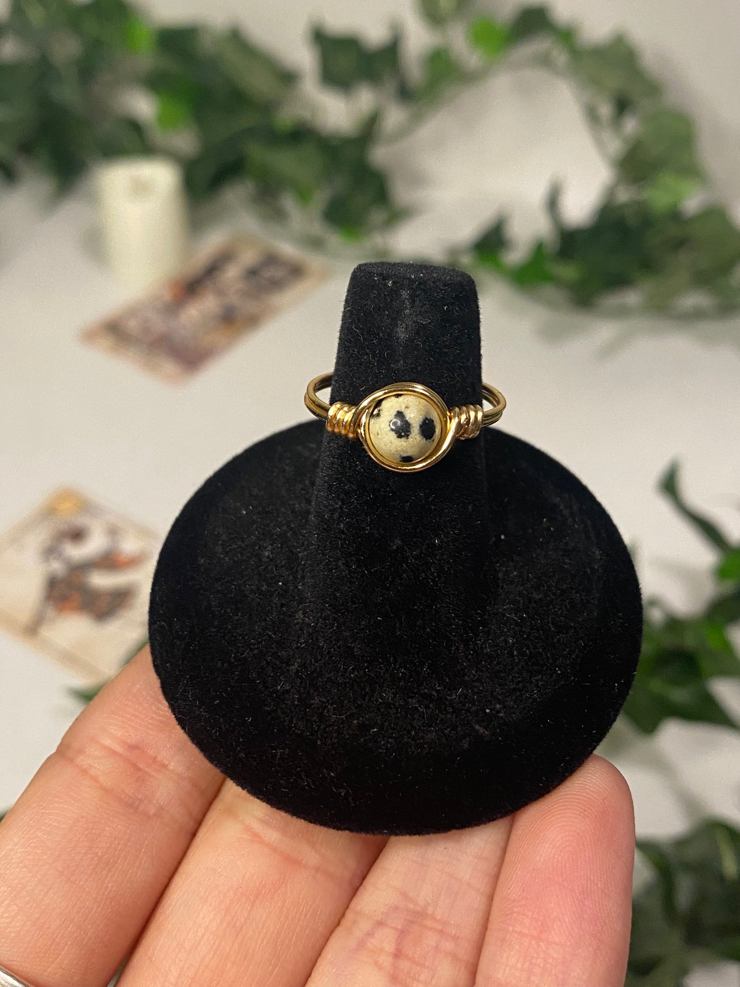 Gold Crystal Rings