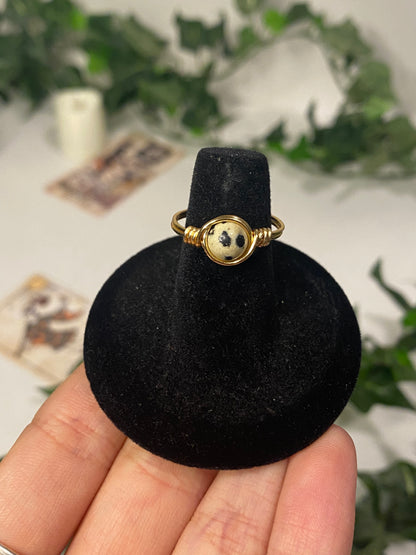 Gold Crystal Rings