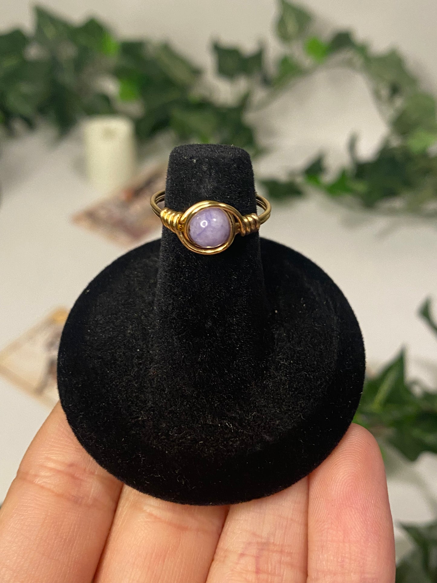 Gold Crystal Rings