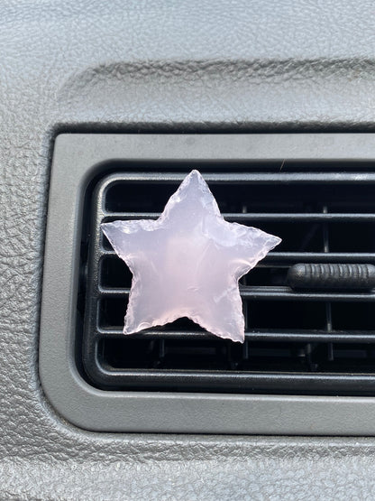 Star & Moon Crystal Car Vent Clips